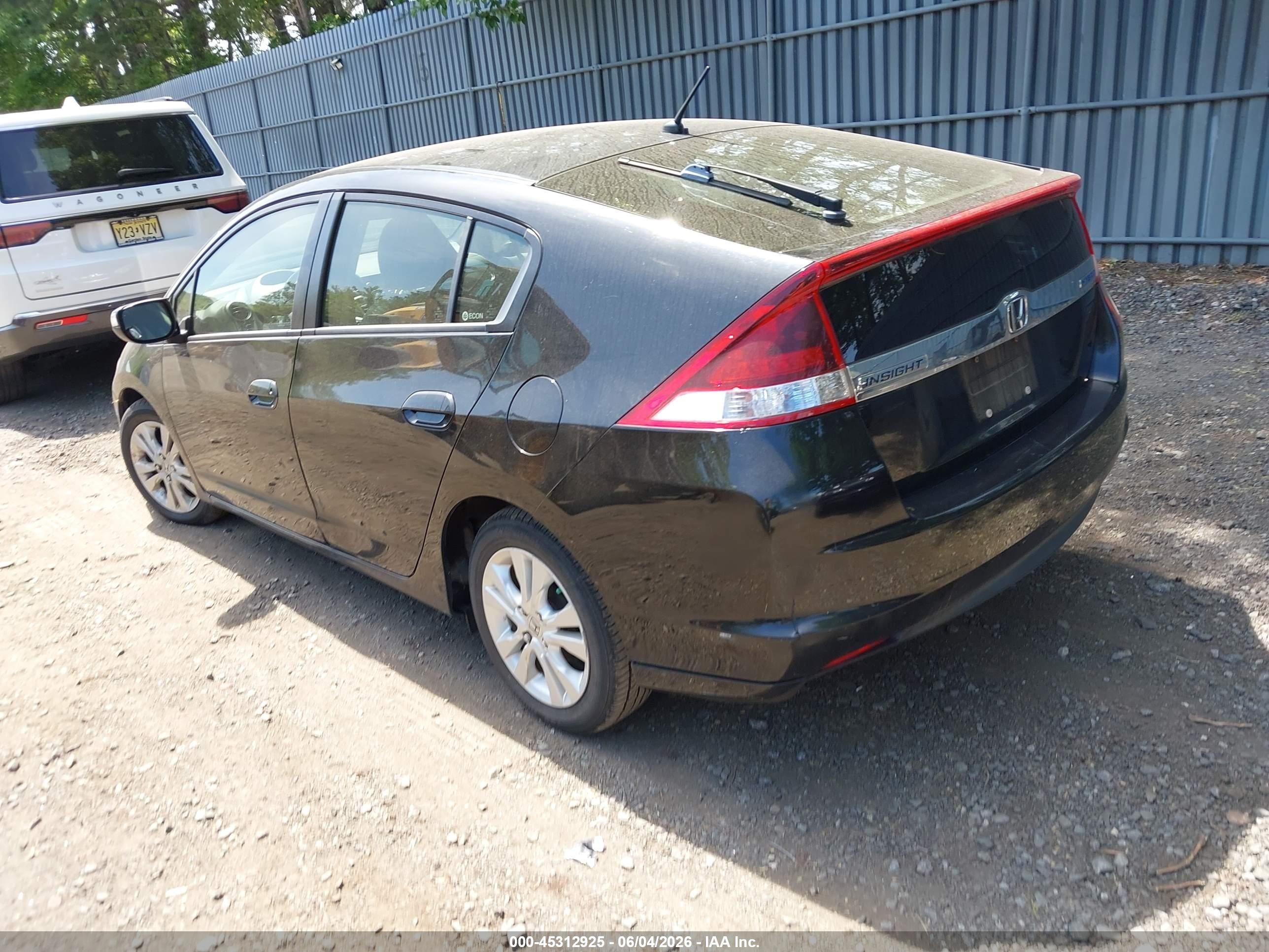 2013 Honda Insight Ex Black vin: JHMZE2H76DS002799