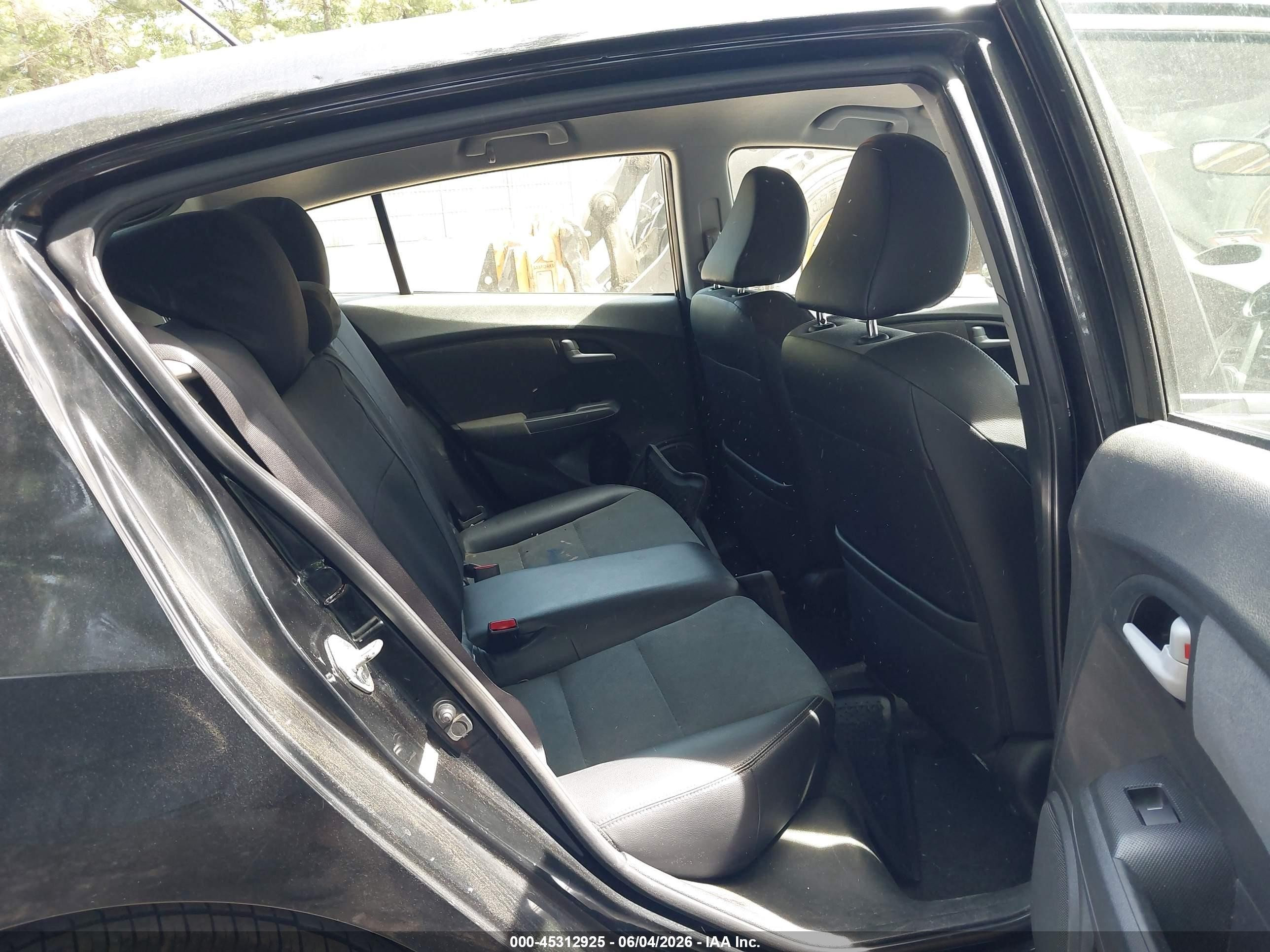 2013 Honda Insight Ex Black vin: JHMZE2H76DS002799