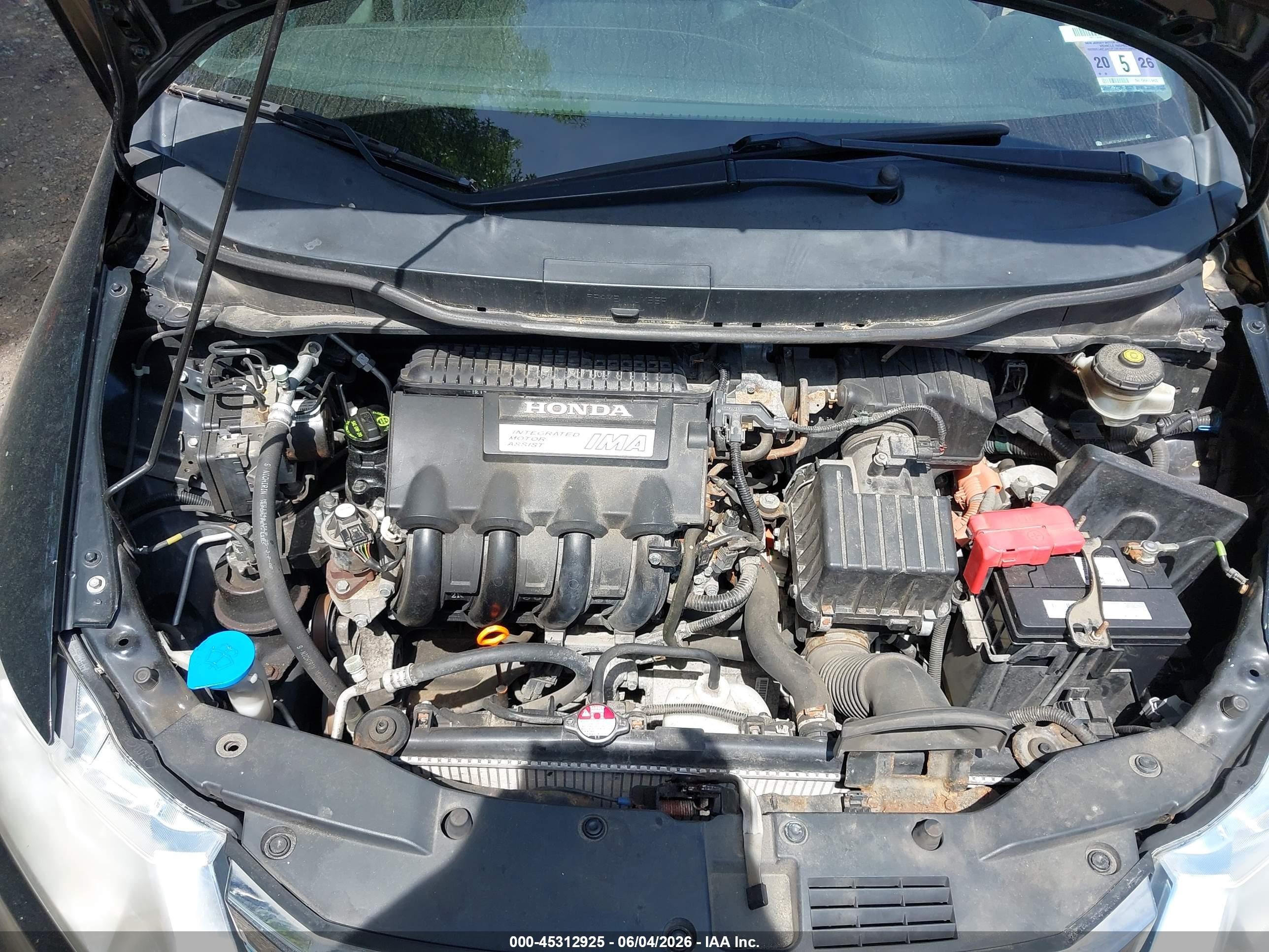 2013 Honda Insight Ex Black vin: JHMZE2H76DS002799