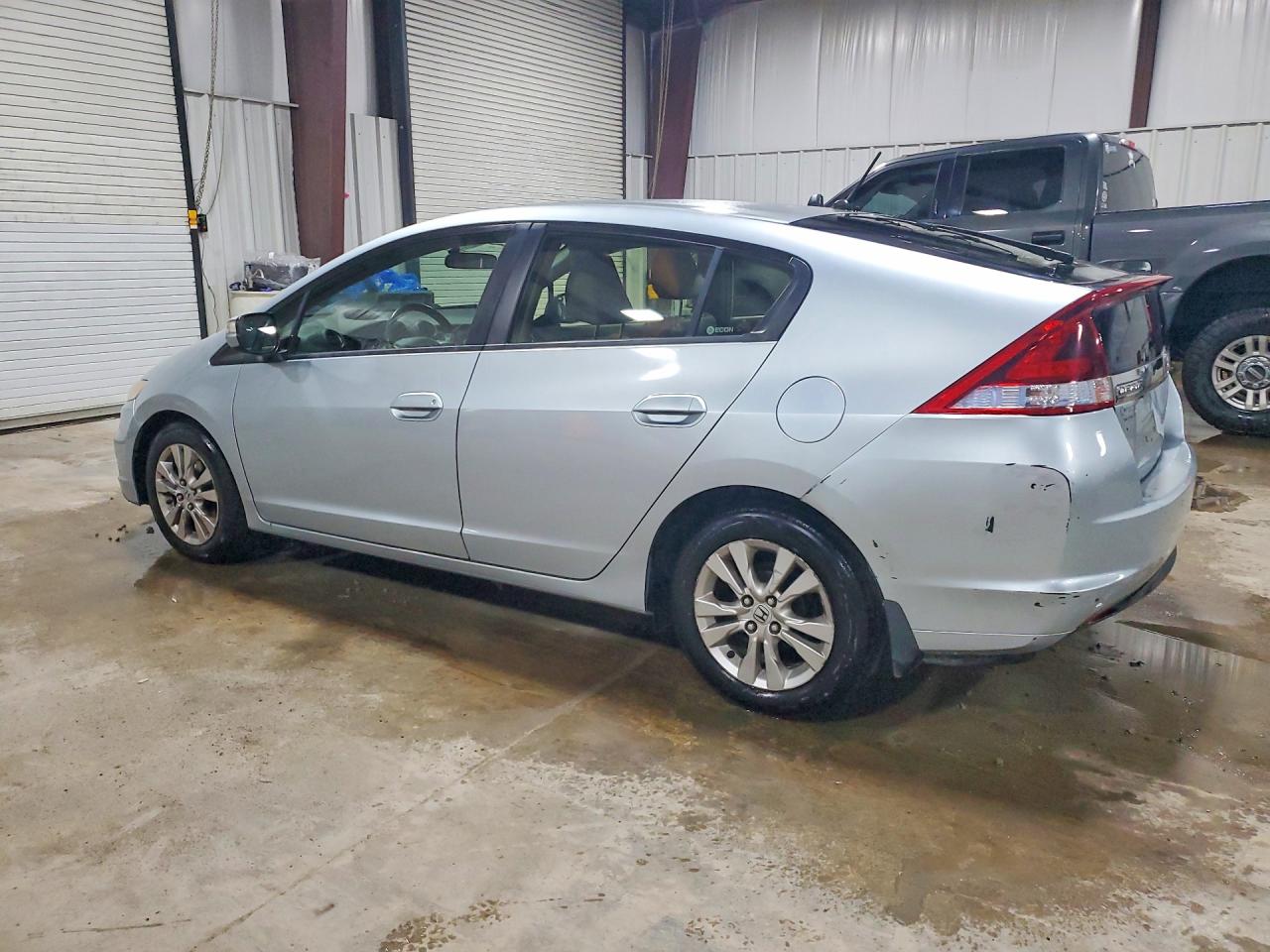 2013 Honda Insight Ex Silver vin: JHMZE2H76DS004214