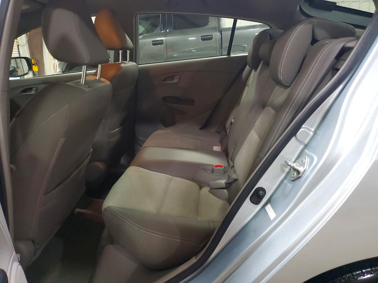 2013 Honda Insight Ex Silver vin: JHMZE2H76DS004214