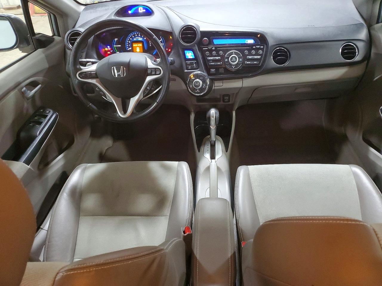 2013 Honda Insight Ex Silver vin: JHMZE2H76DS004214