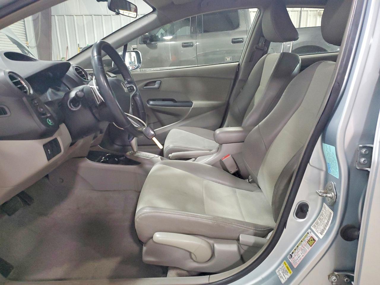 2013 Honda Insight Ex Silver vin: JHMZE2H76DS004214