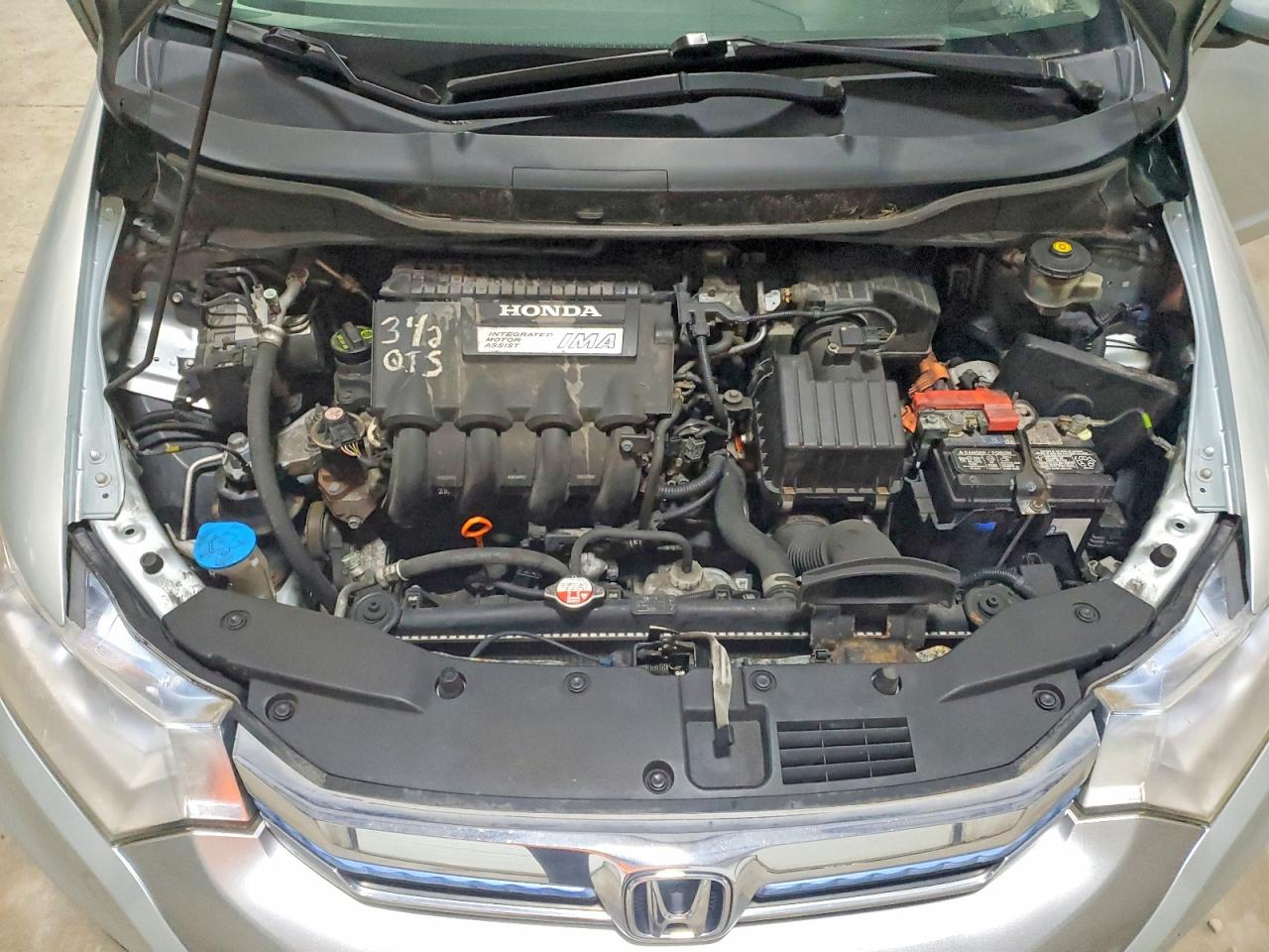 2013 Honda Insight Ex Silver vin: JHMZE2H76DS004214