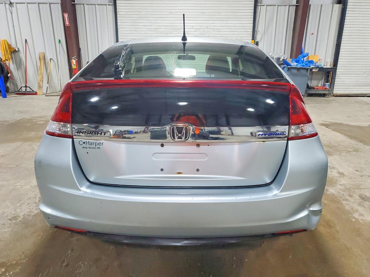 2013 Honda Insight Ex Silver vin: JHMZE2H76DS004214