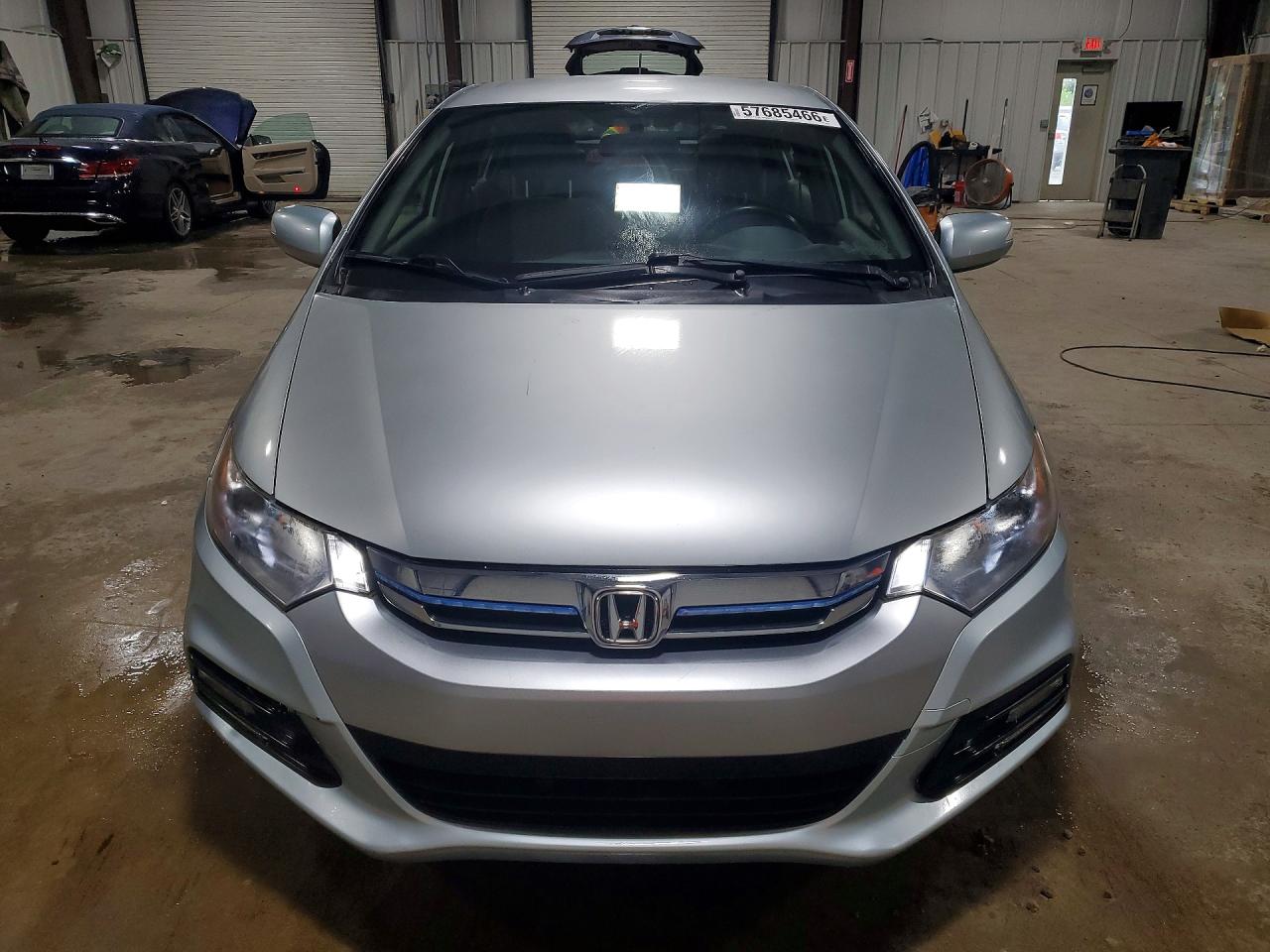 2013 Honda Insight Ex Silver vin: JHMZE2H76DS004214