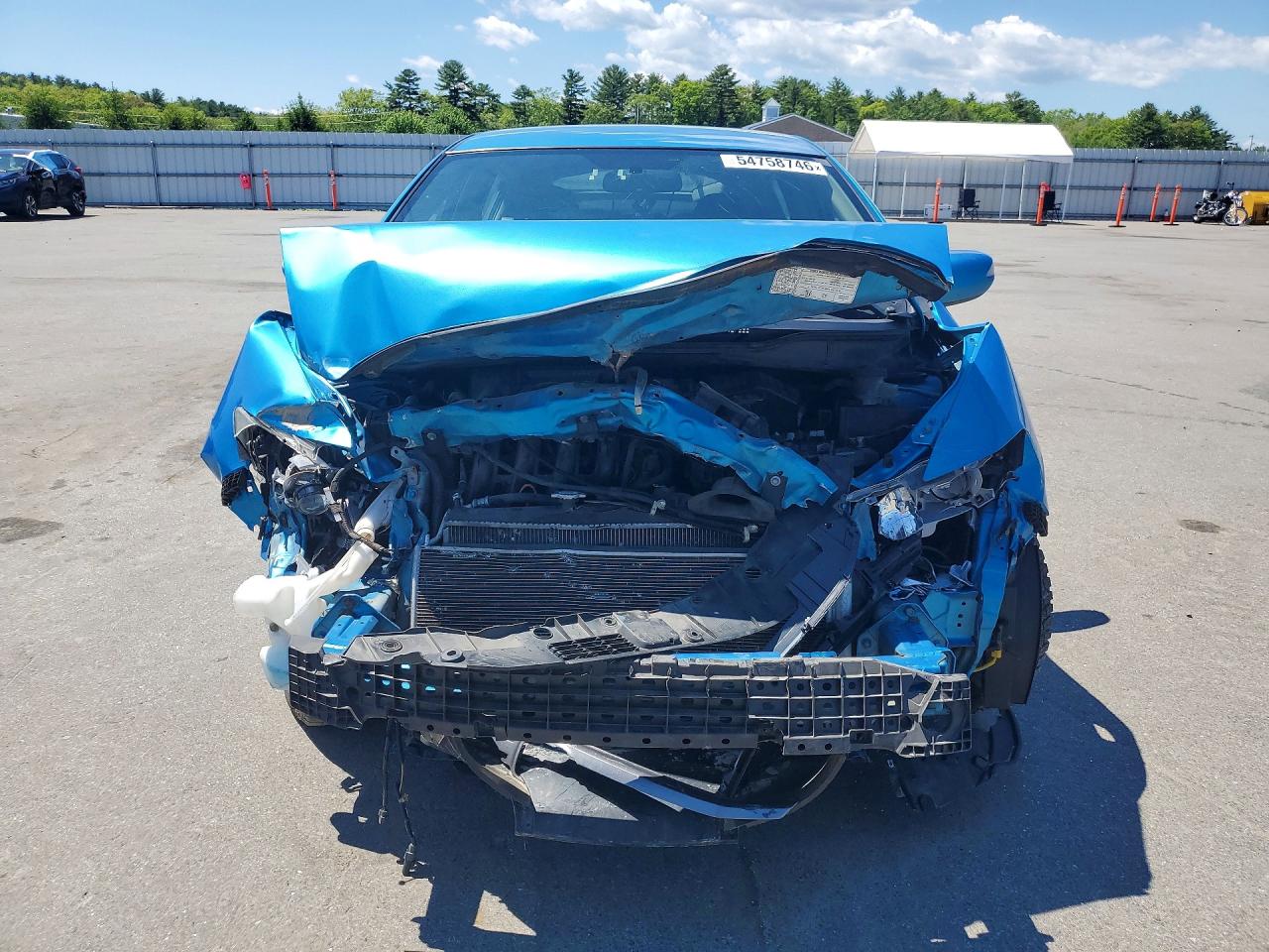 2010 Honda Insight Ex Blue vin: JHMZE2H77AS014844