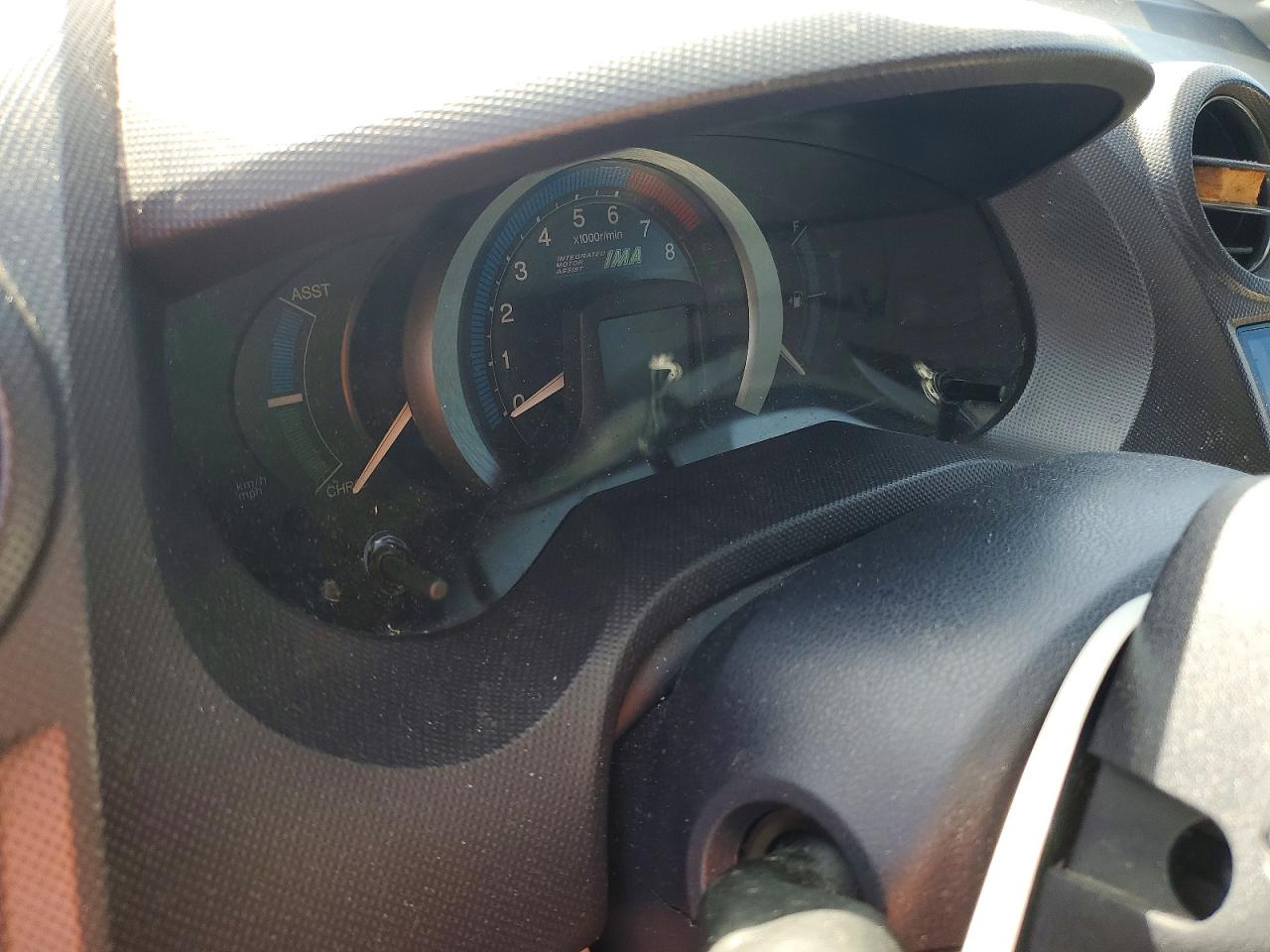 2010 Honda Insight Ex Blue vin: JHMZE2H77AS030767