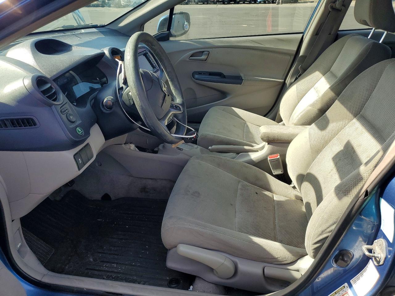 2010 Honda Insight Ex Blue vin: JHMZE2H77AS030767