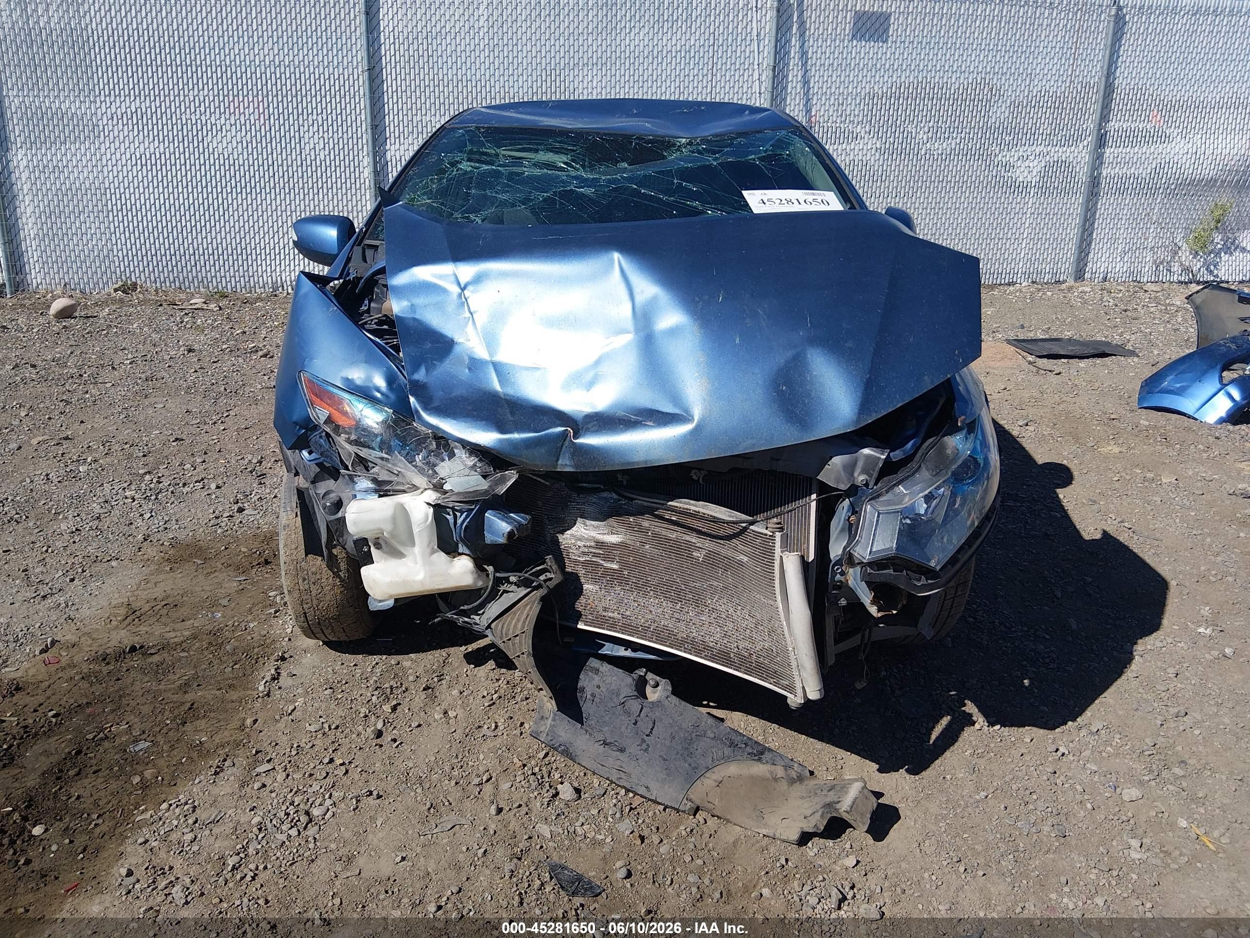 2010 Honda Insight Ex Light Blue vin: JHMZE2H77AS031451