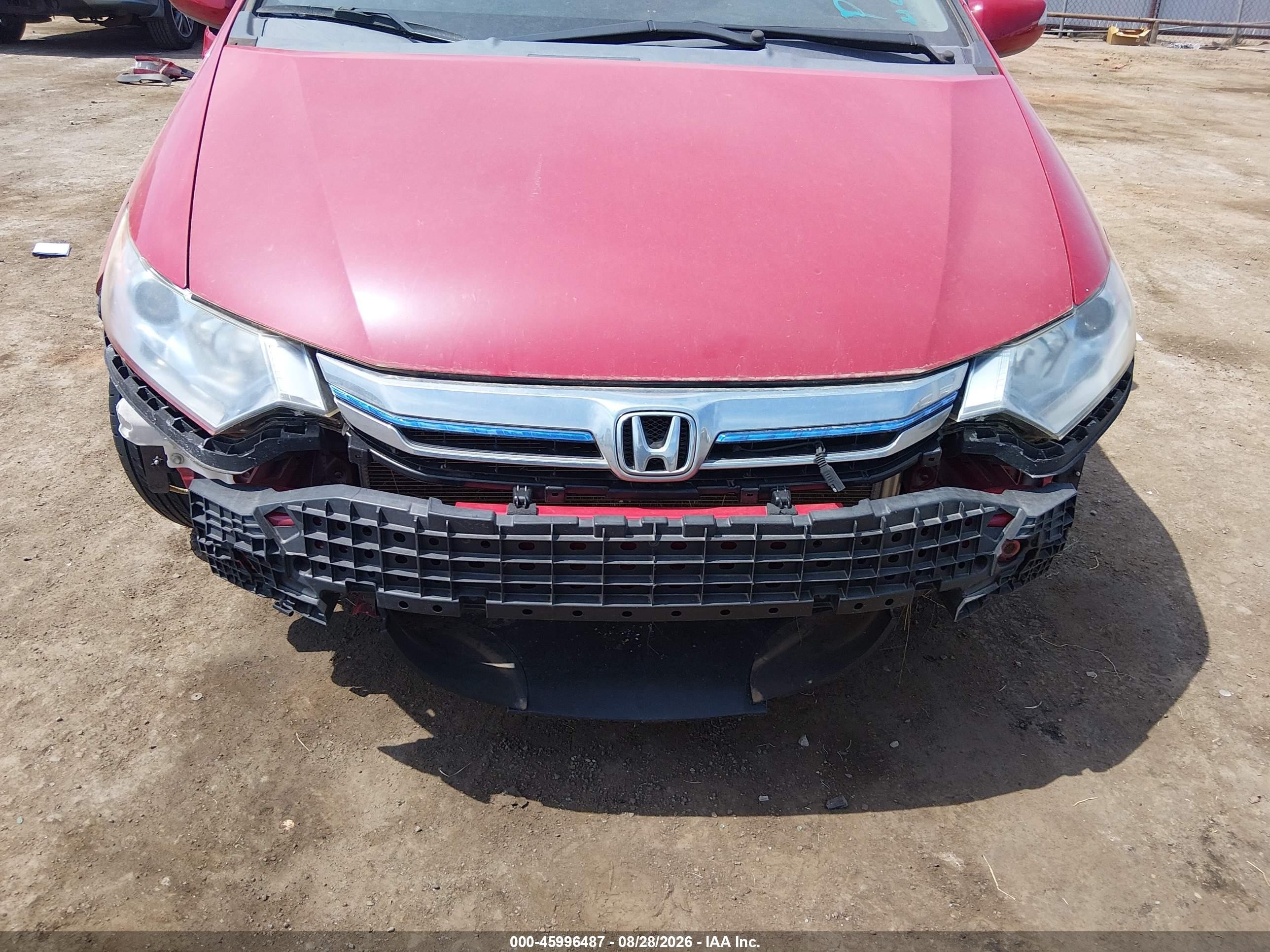 2012 Honda Insight Ex Red vin: JHMZE2H77CS004849