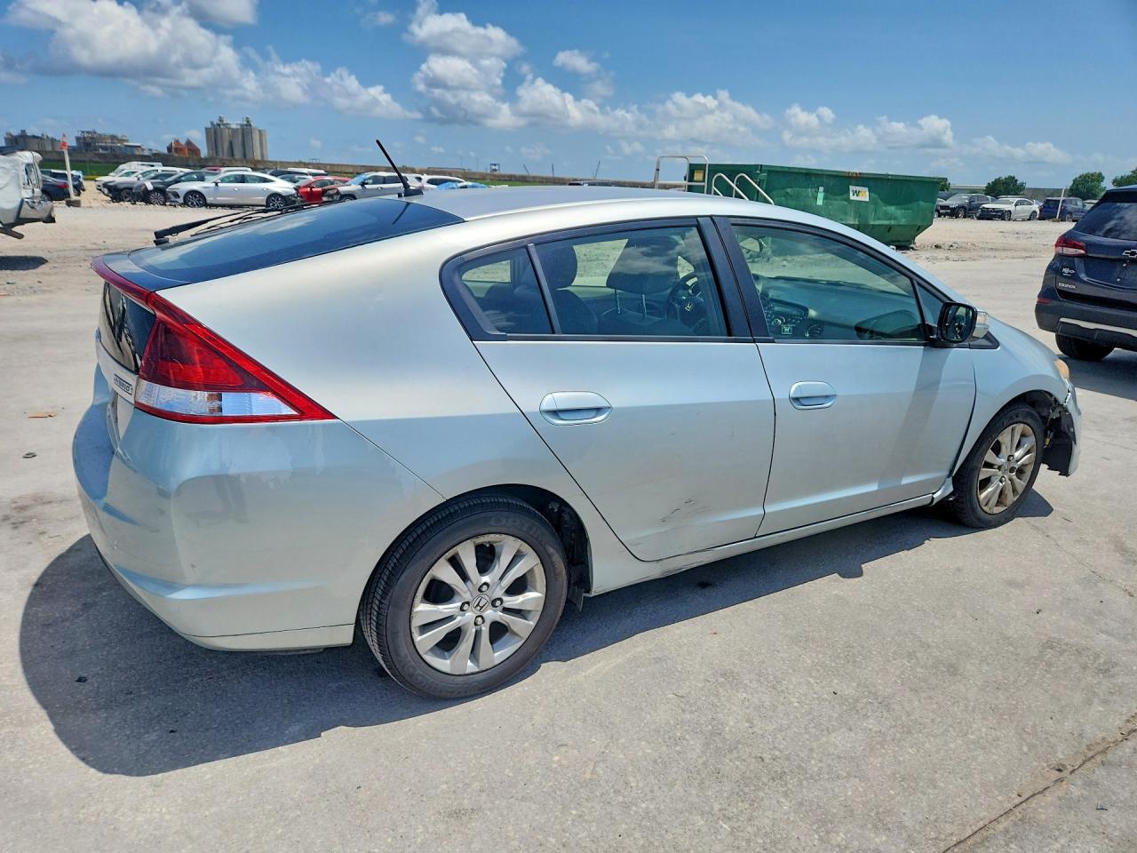 2012 Honda Insight Ex Silver vin: JHMZE2H77CS005760