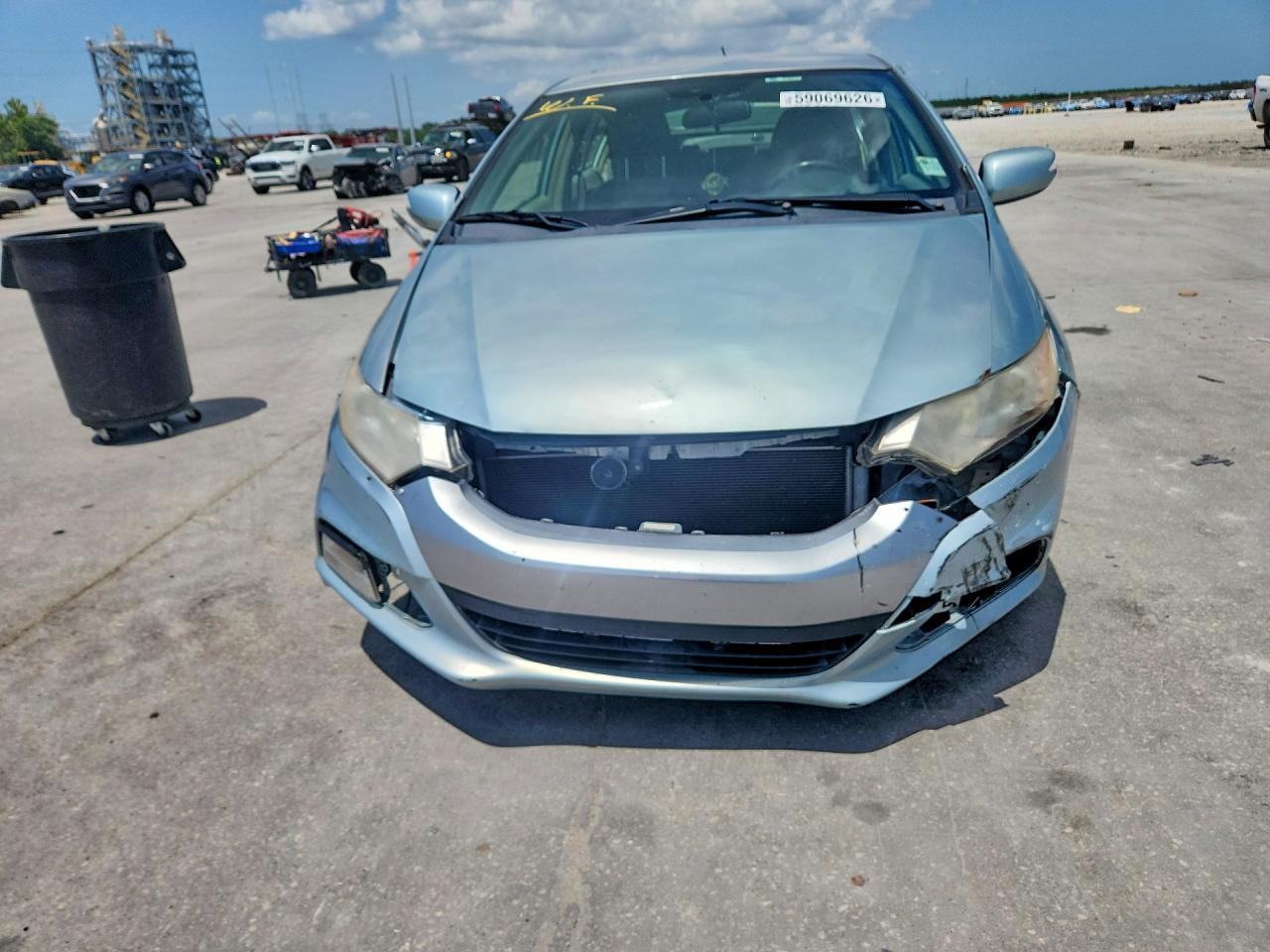 2012 Honda Insight Ex Silver vin: JHMZE2H77CS005760