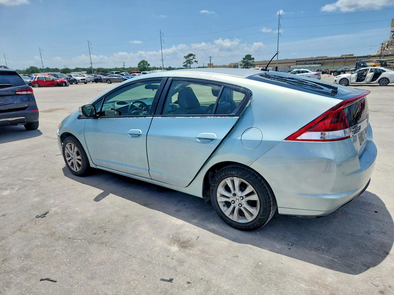 2012 Honda Insight Ex Silver vin: JHMZE2H77CS005760