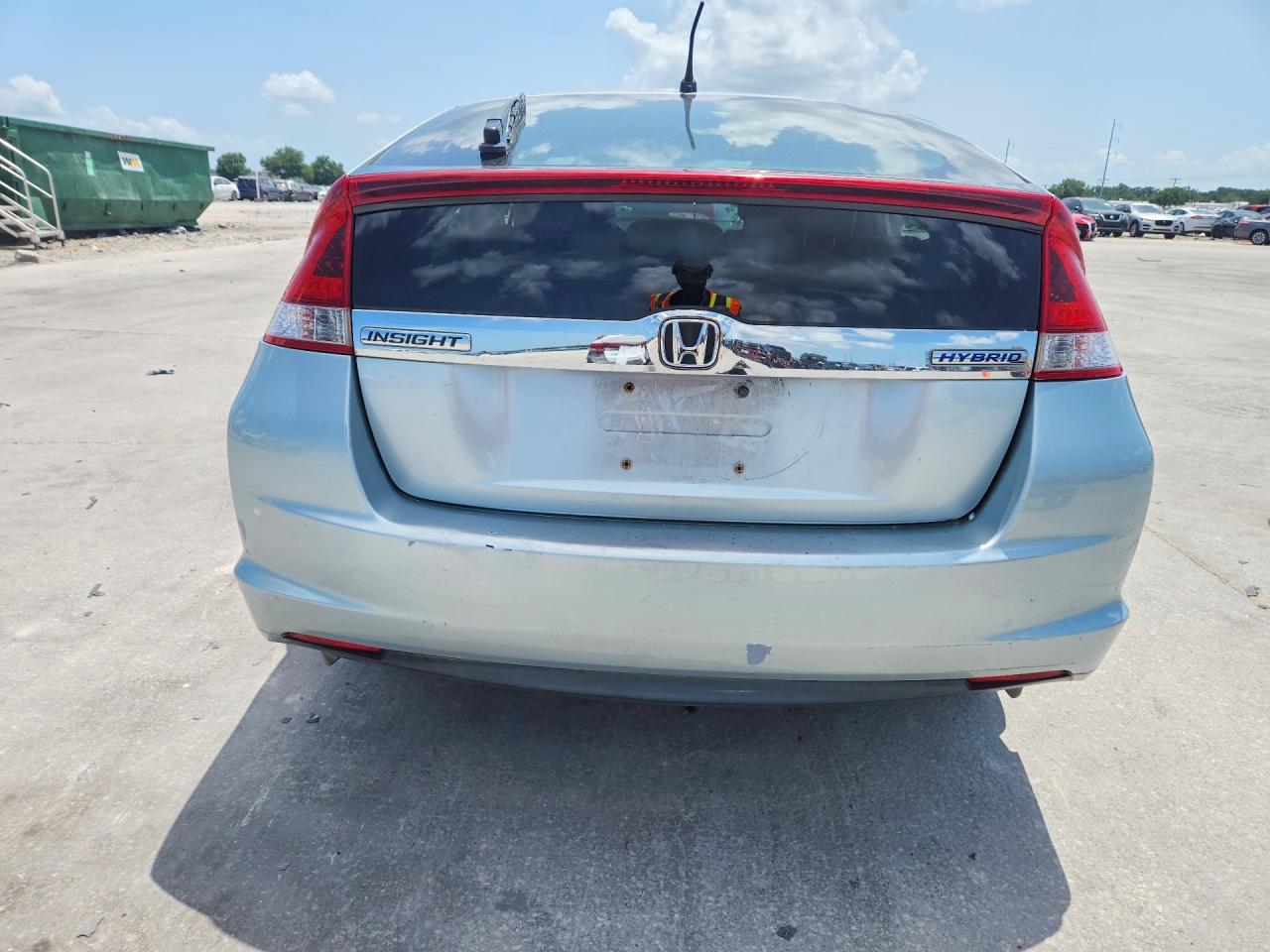 2012 Honda Insight Ex Silver vin: JHMZE2H77CS005760