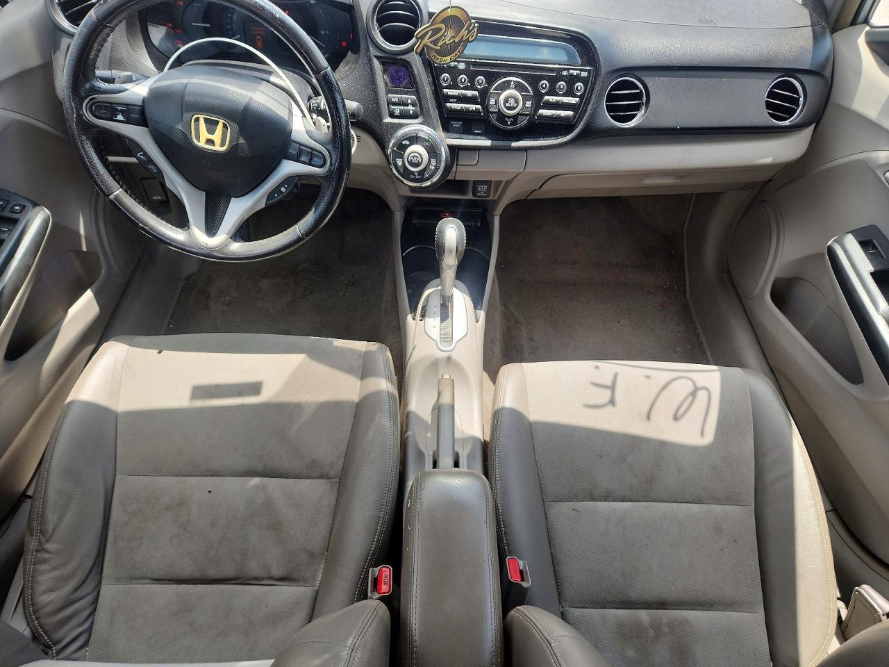 2012 Honda Insight Ex Silver vin: JHMZE2H77CS005760