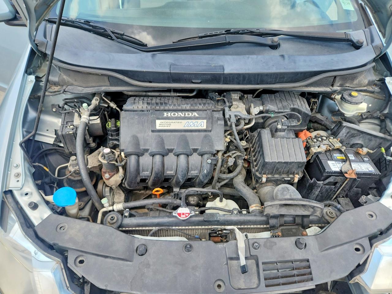 2012 Honda Insight Ex Silver vin: JHMZE2H77CS005760
