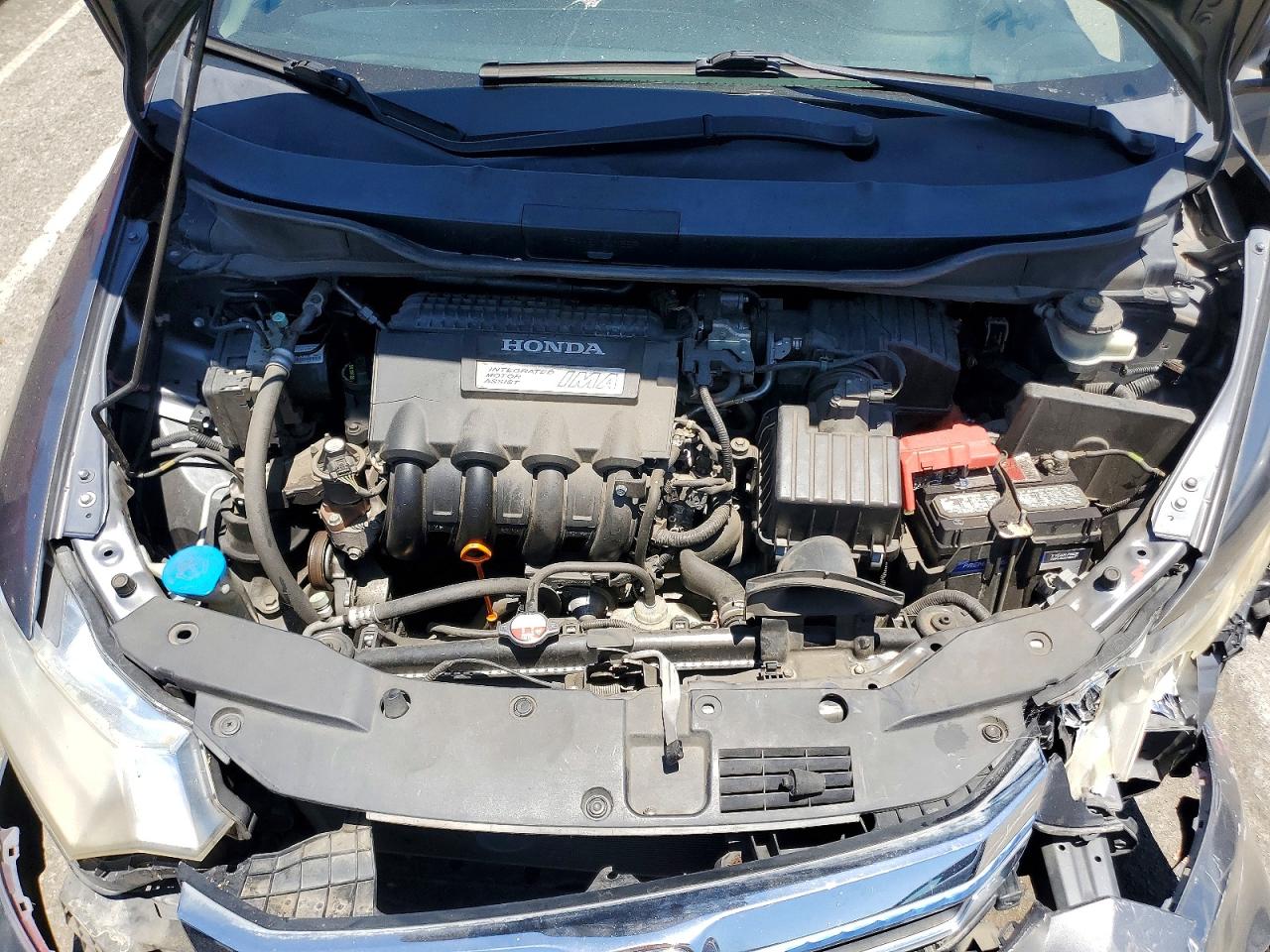 2013 Honda Insight Ex Charcoal vin: JHMZE2H77DS003492