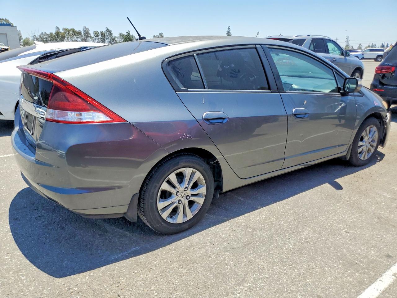 2013 Honda Insight Ex Charcoal vin: JHMZE2H77DS003492
