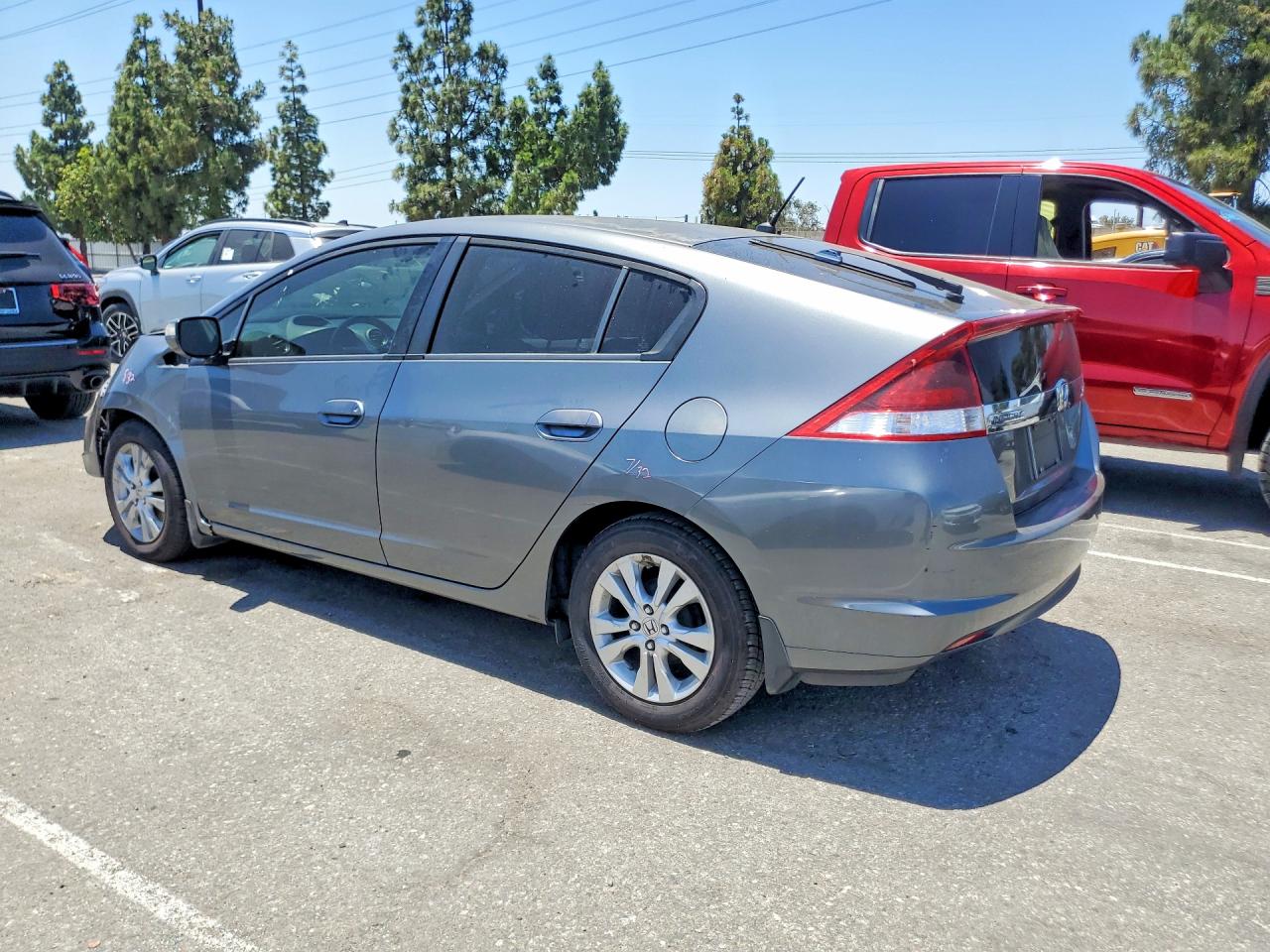 2013 Honda Insight Ex Charcoal vin: JHMZE2H77DS003492