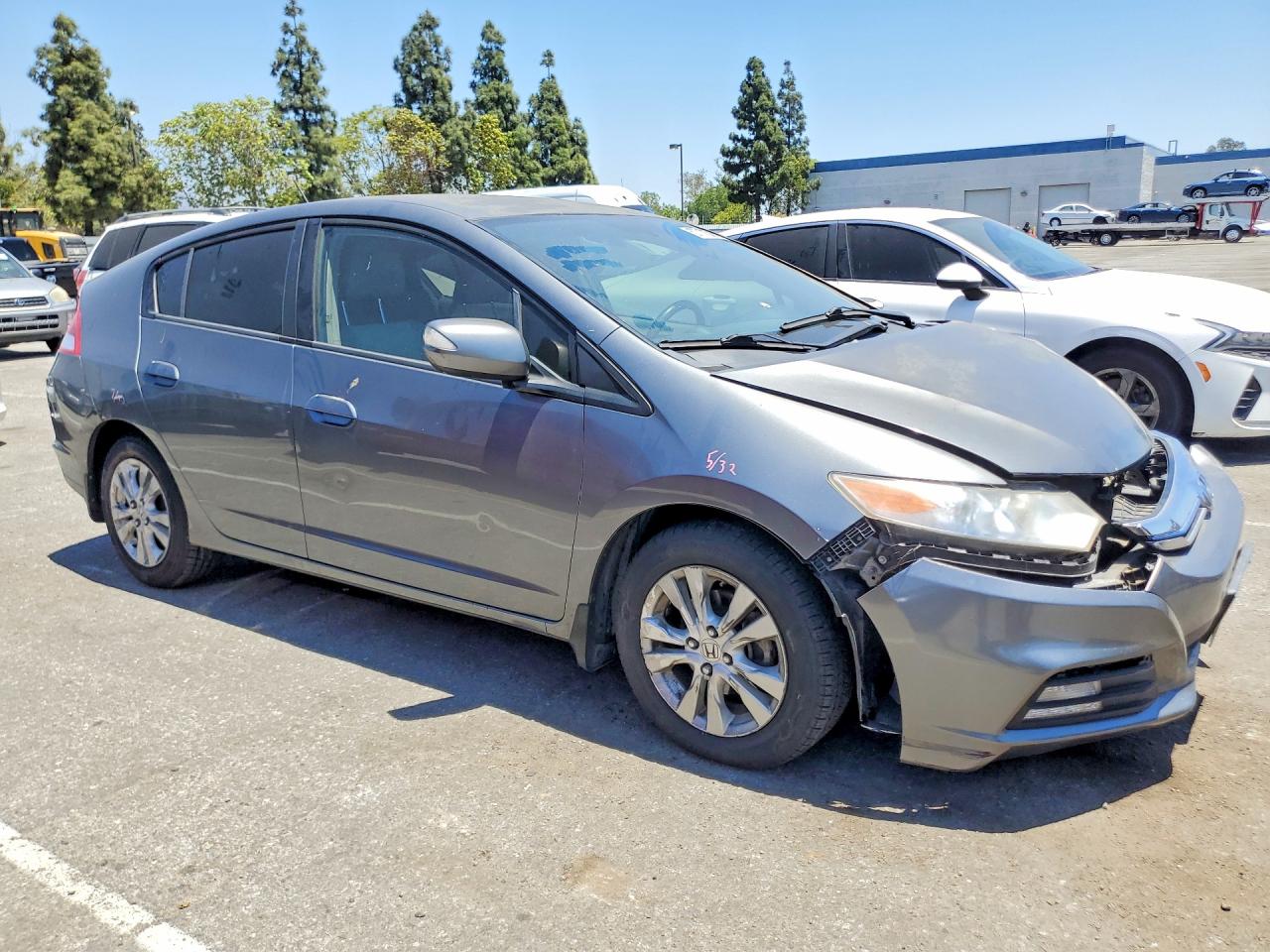 2013 Honda Insight Ex Charcoal vin: JHMZE2H77DS003492