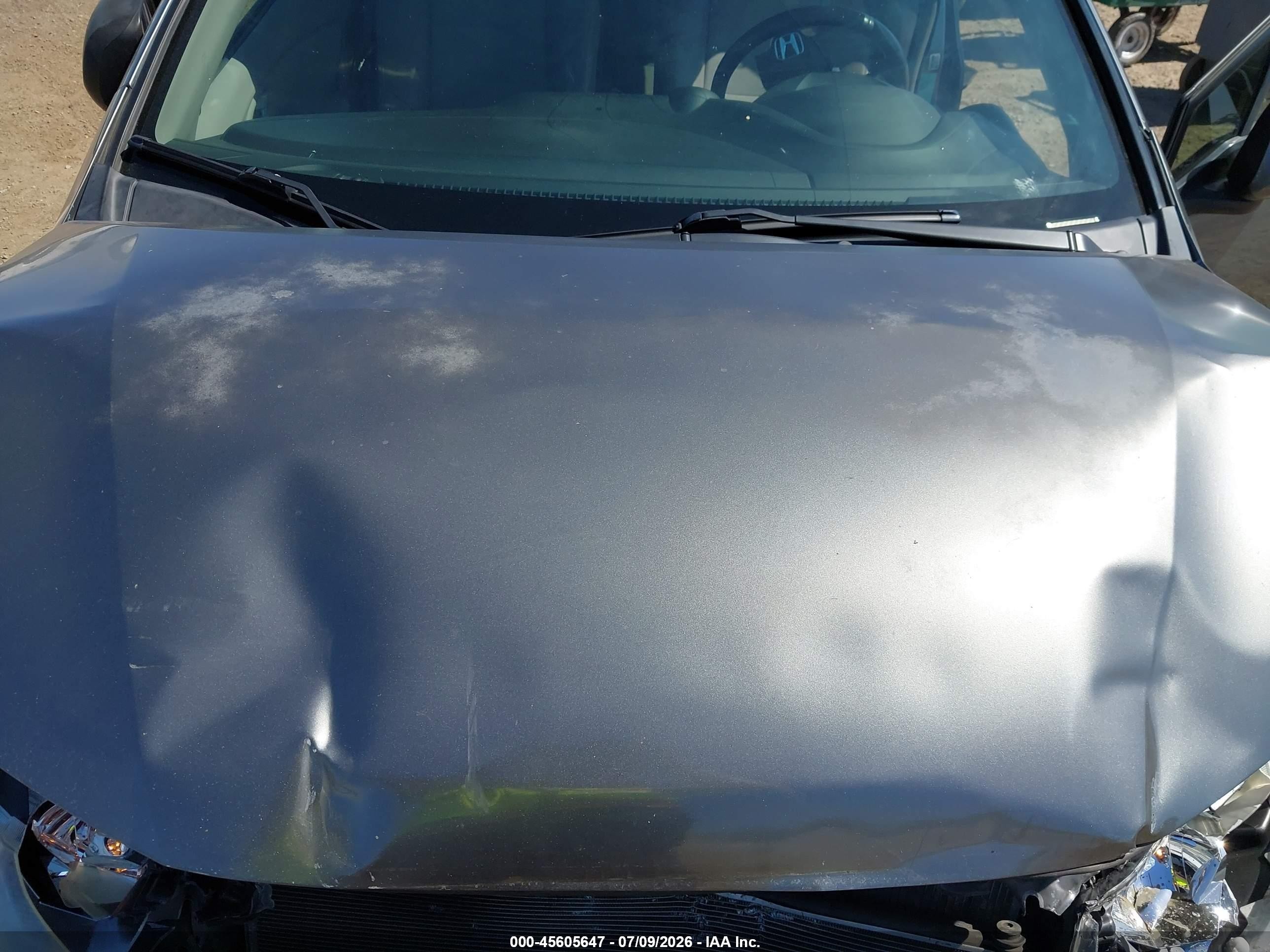 2014 Honda Insight Ex Gray vin: JHMZE2H77ES002036