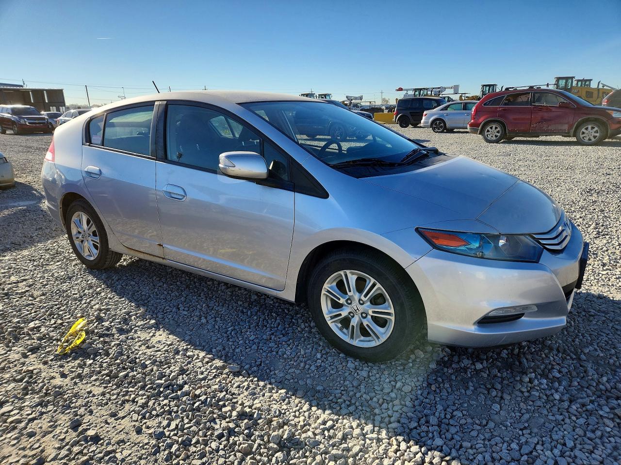 2010 Honda Insight Ex Серебряный vin: JHMZE2H78AS001813
