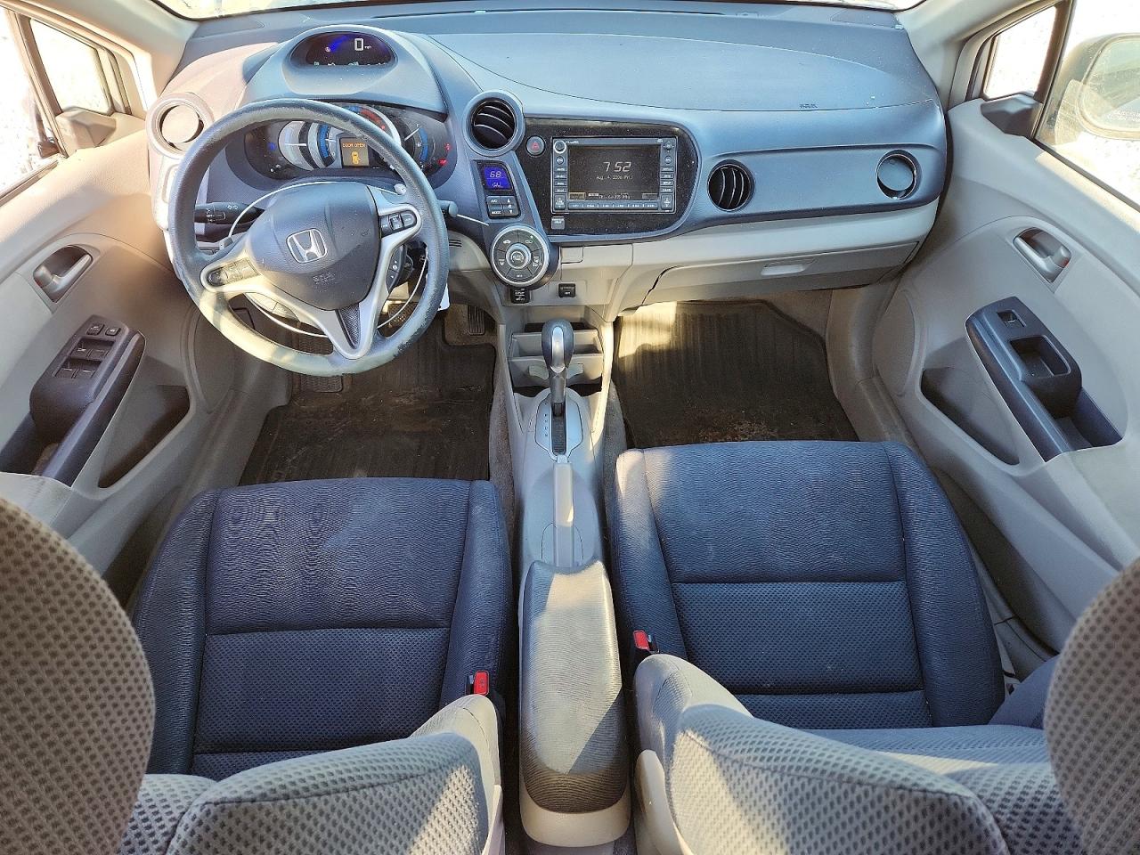 2010 Honda Insight Ex Серебряный vin: JHMZE2H78AS001813