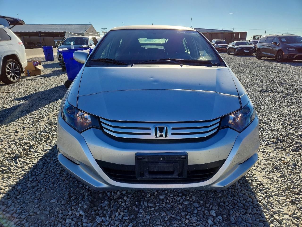 2010 Honda Insight Ex Серебряный vin: JHMZE2H78AS001813