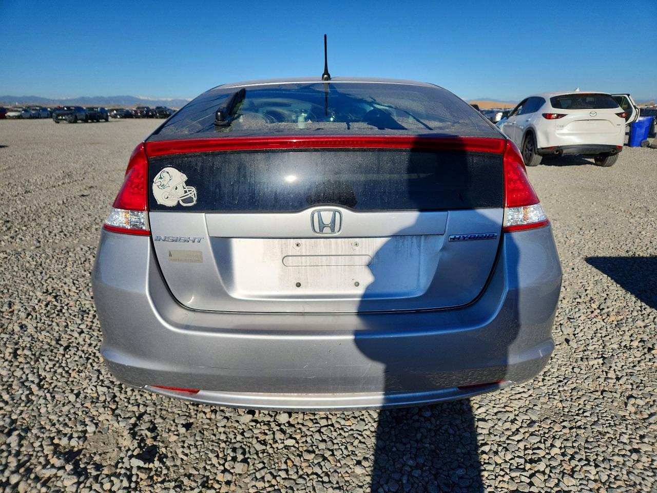 2010 Honda Insight Ex Серебряный vin: JHMZE2H78AS001813