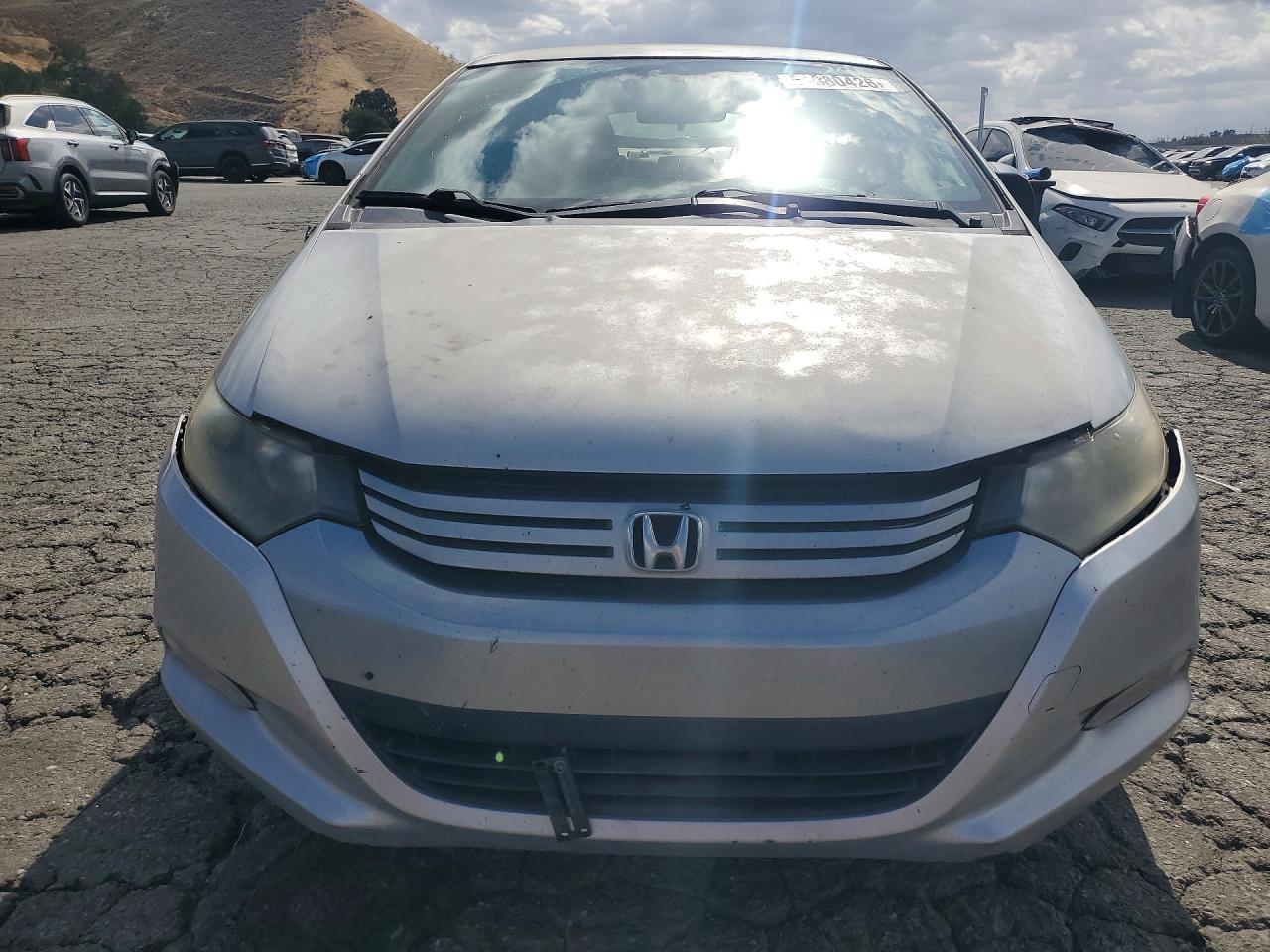 2010 Honda Insight Ex Silver vin: JHMZE2H78AS012259