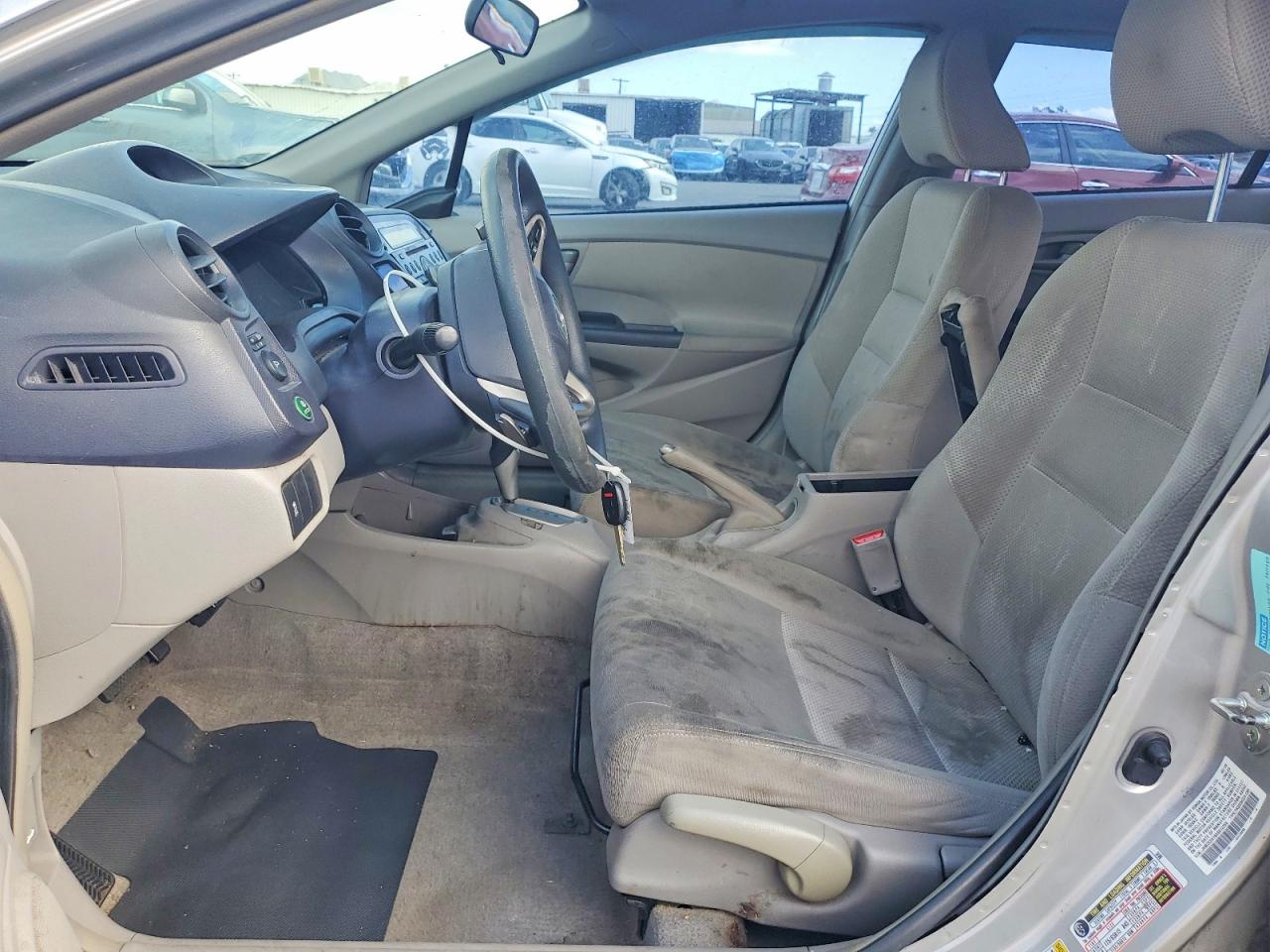 2010 Honda Insight Ex Silver vin: JHMZE2H78AS012259