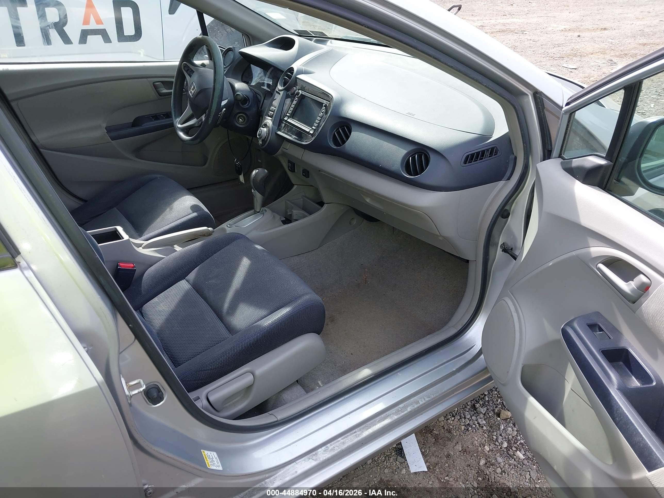 2010 Honda Insight Ex Silver vin: JHMZE2H79AS000525