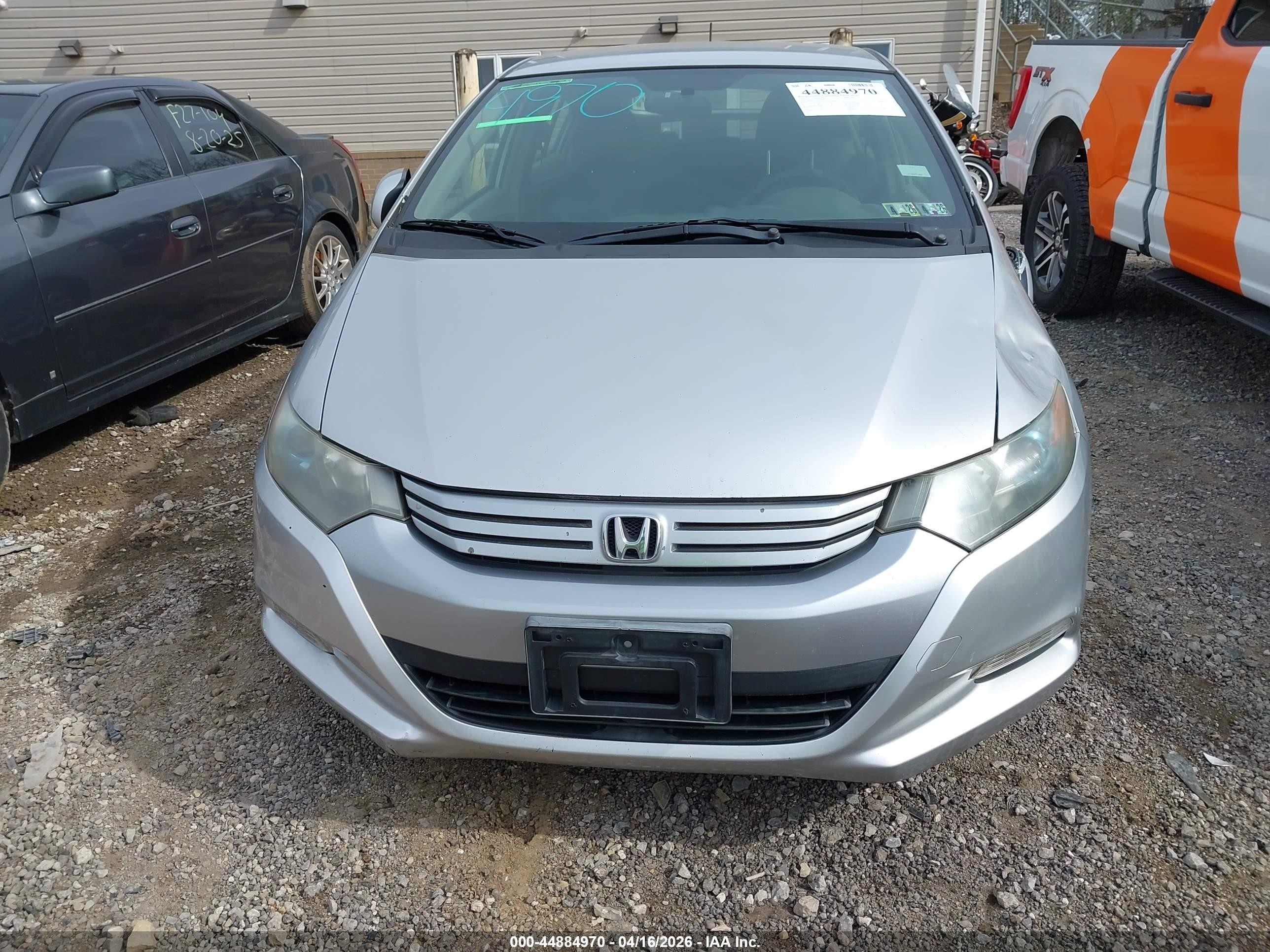 2010 Honda Insight Ex Silver vin: JHMZE2H79AS000525