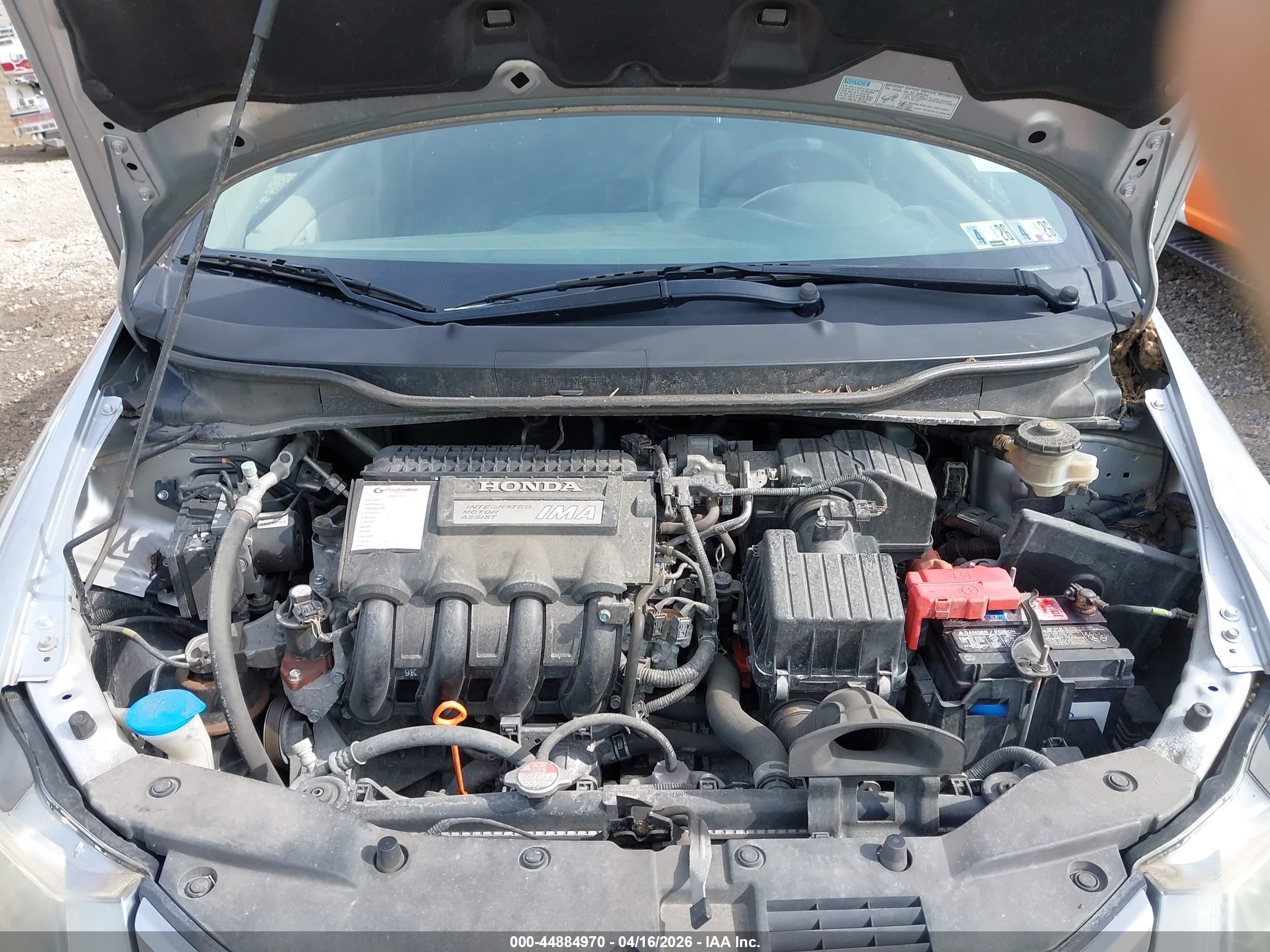 2010 Honda Insight Ex Silver vin: JHMZE2H79AS000525