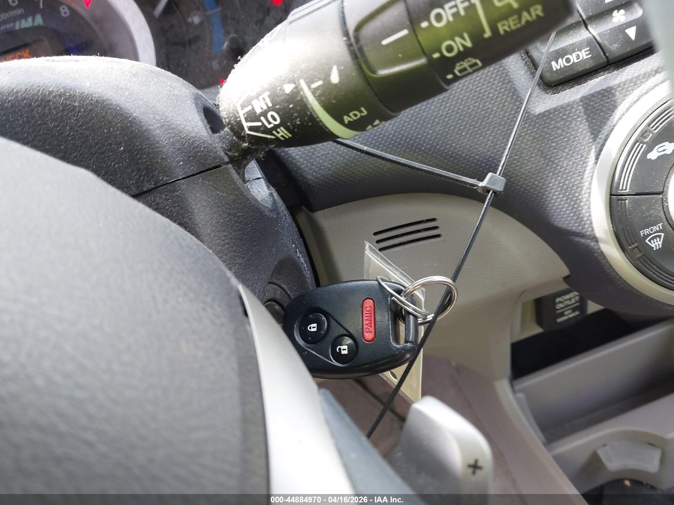 2010 Honda Insight Ex Silver vin: JHMZE2H79AS000525