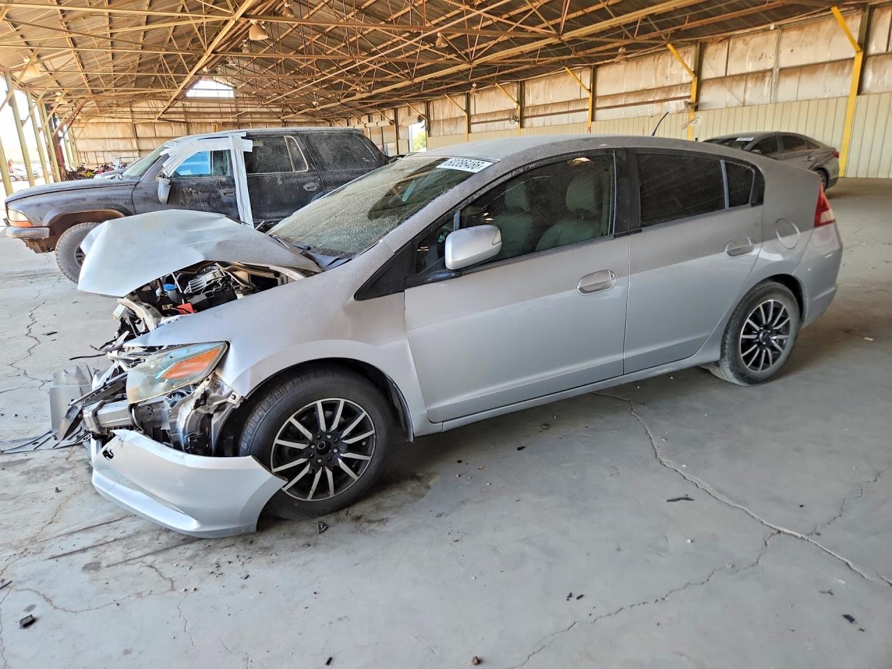 2010 Honda Insight Ex Silver vin: JHMZE2H79AS007944