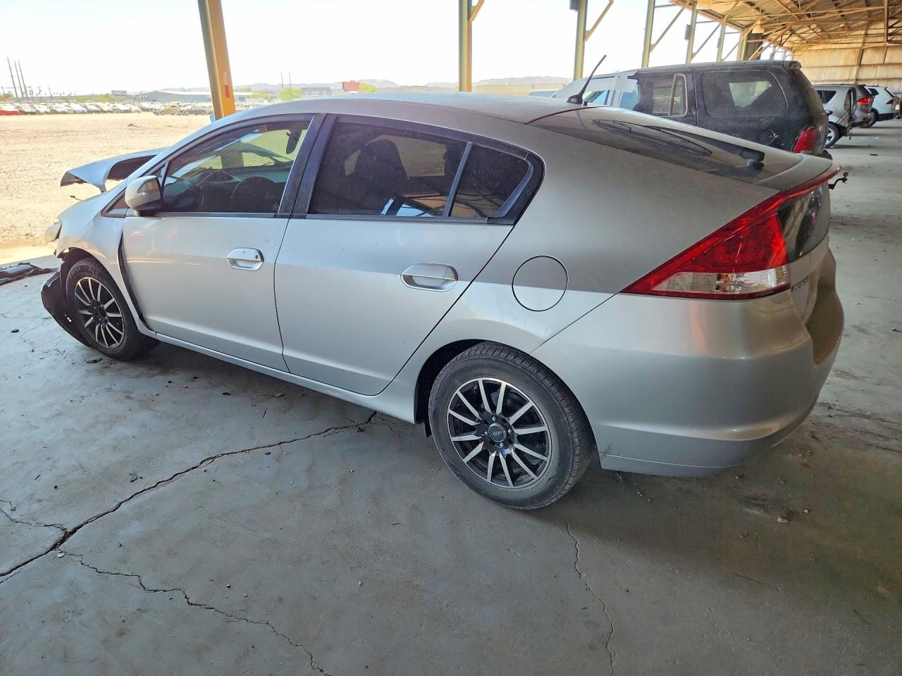 2010 Honda Insight Ex Silver vin: JHMZE2H79AS007944