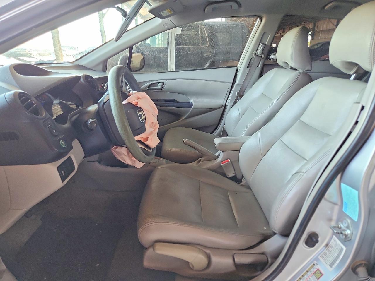 2010 Honda Insight Ex Silver vin: JHMZE2H79AS007944