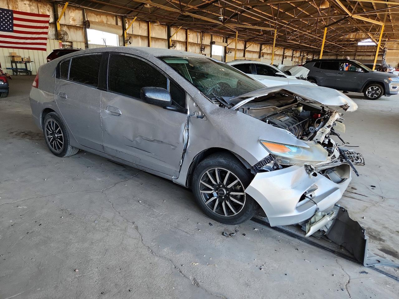 2010 Honda Insight Ex Silver vin: JHMZE2H79AS007944