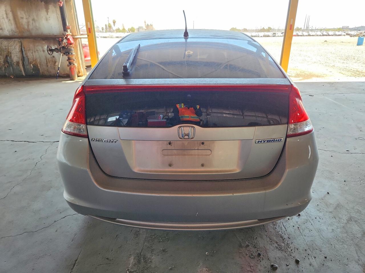 2010 Honda Insight Ex Silver vin: JHMZE2H79AS007944