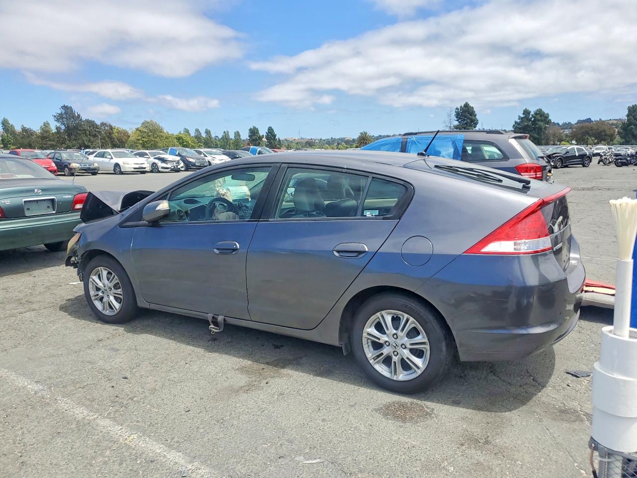 2010 Honda Insight Ex Charcoal vin: JHMZE2H79AS010858