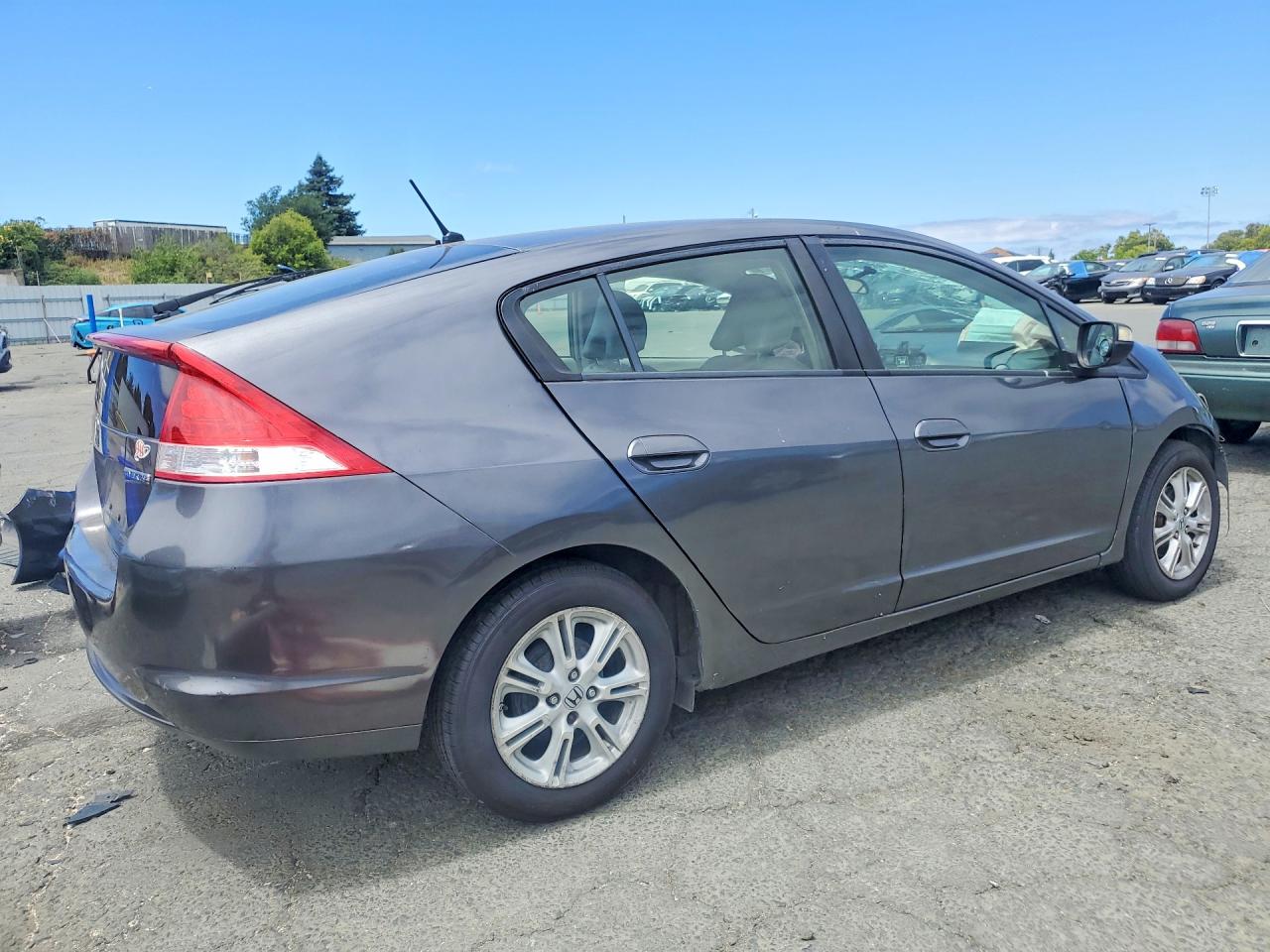 2010 Honda Insight Ex Charcoal vin: JHMZE2H79AS010858