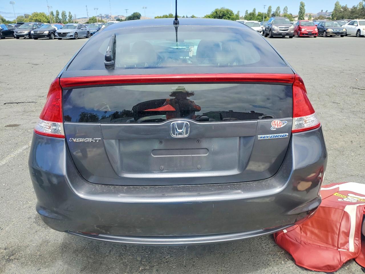 2010 Honda Insight Ex Charcoal vin: JHMZE2H79AS010858