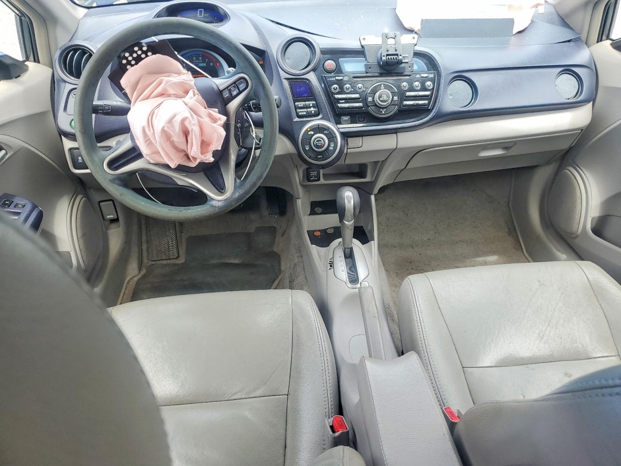 2010 Honda Insight Ex Charcoal vin: JHMZE2H79AS010858