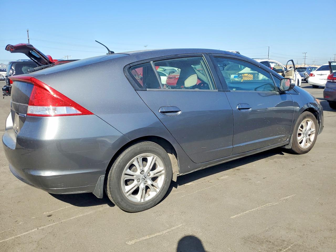 2010 Honda Insight Ex Charcoal vin: JHMZE2H79AS015834