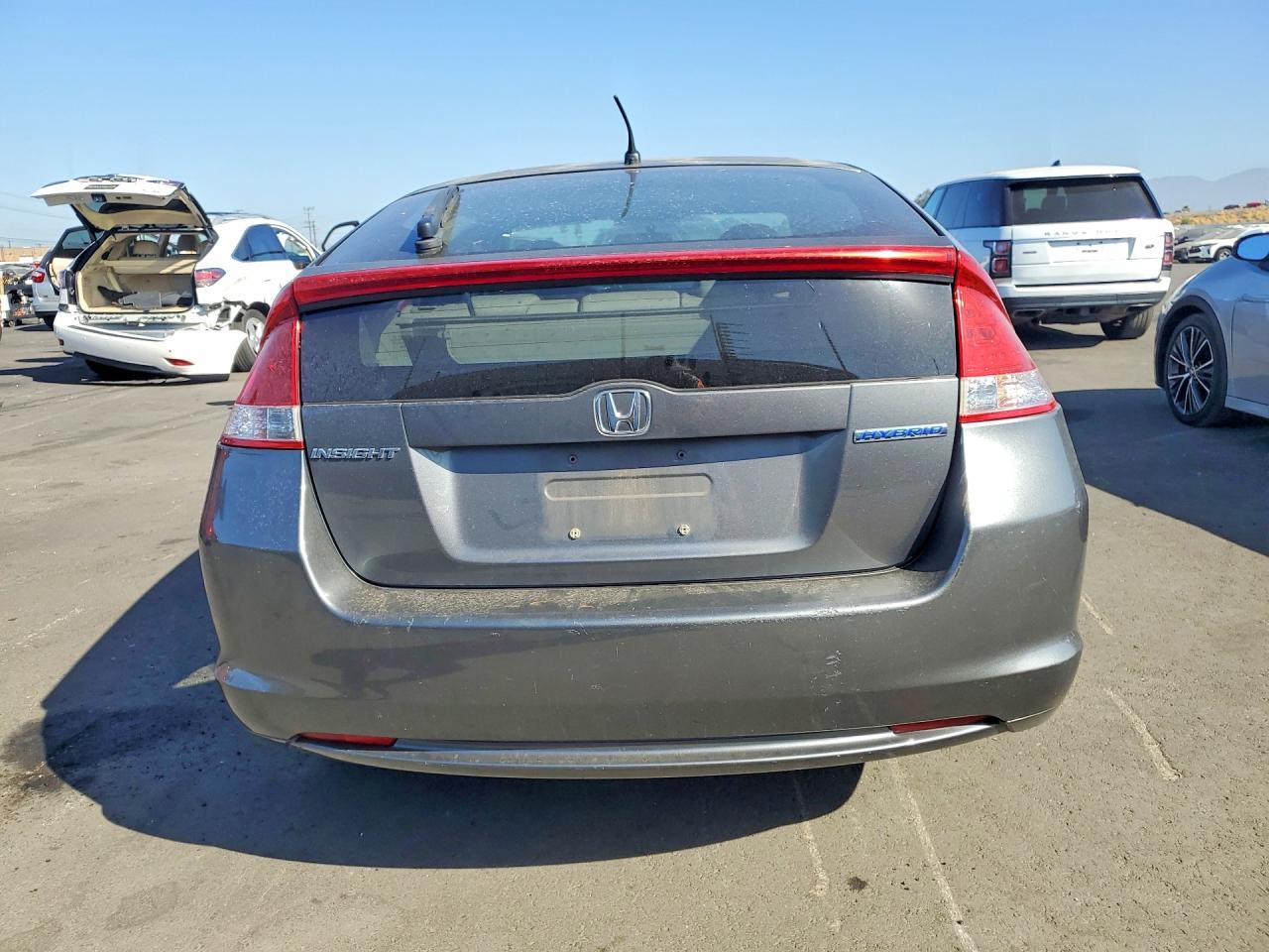 2010 Honda Insight Ex Charcoal vin: JHMZE2H79AS015834