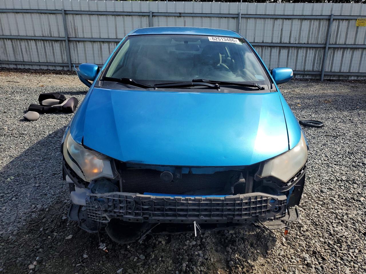 2010 Honda Insight Ex Blue vin: JHMZE2H79AS021391
