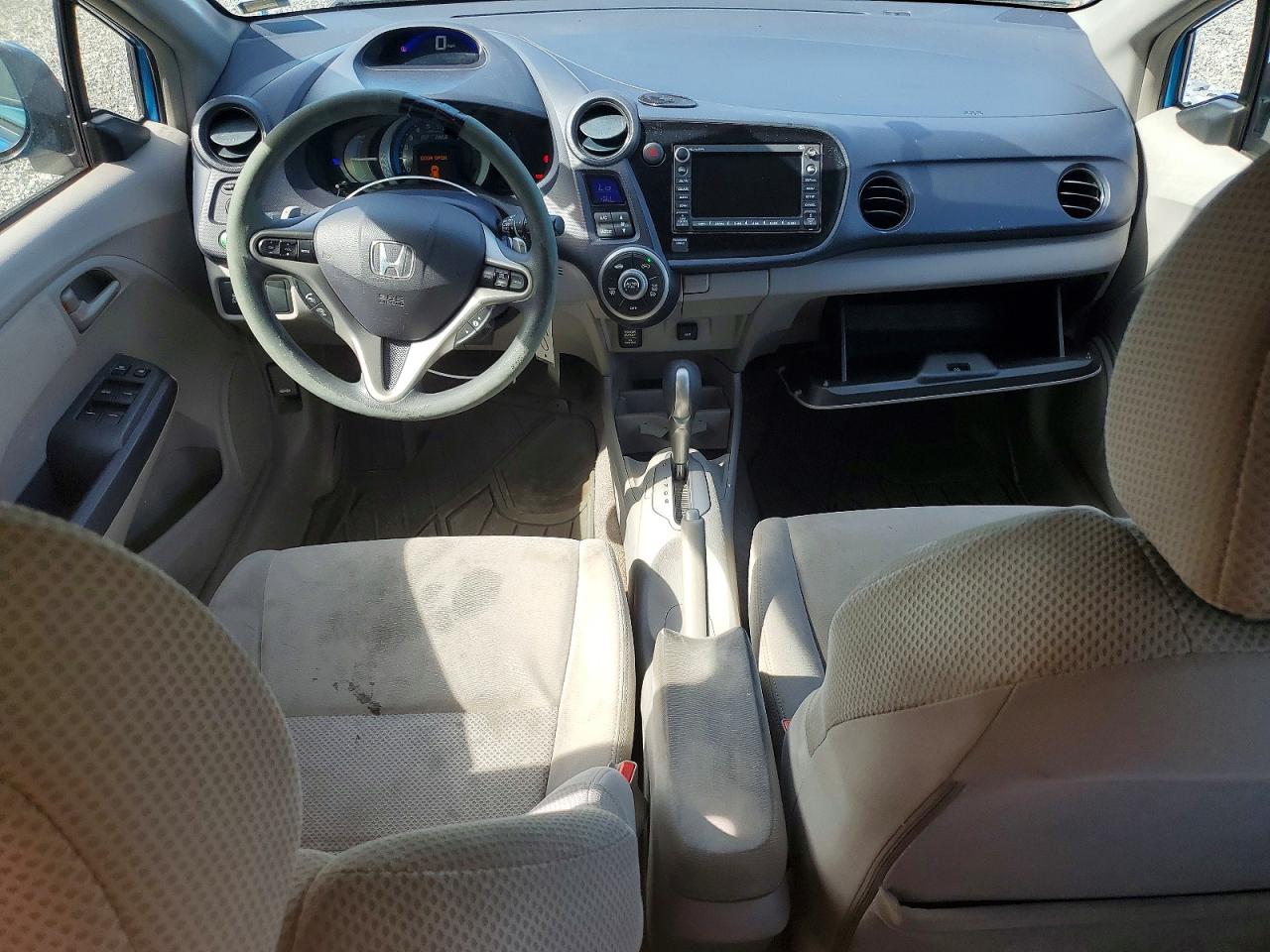 2010 Honda Insight Ex Blue vin: JHMZE2H79AS021391
