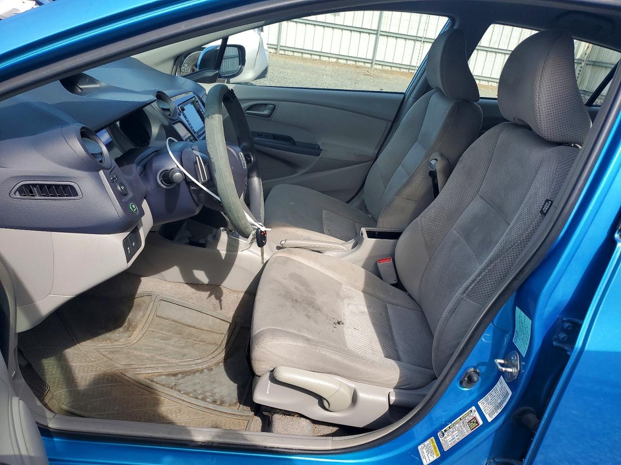 2010 Honda Insight Ex Blue vin: JHMZE2H79AS021391